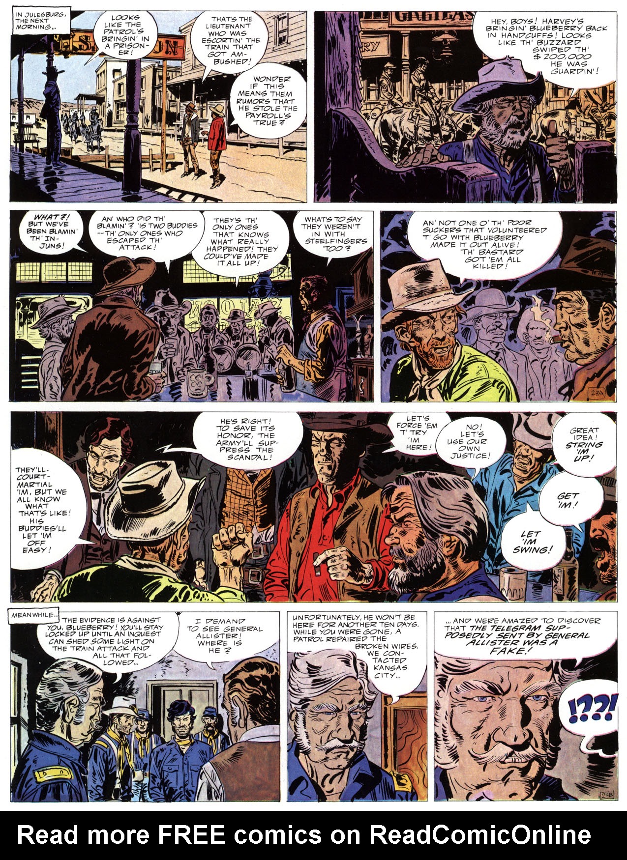 Read online Epic Graphic Novel: Lieutenant Blueberry comic -  Issue #3 - 31