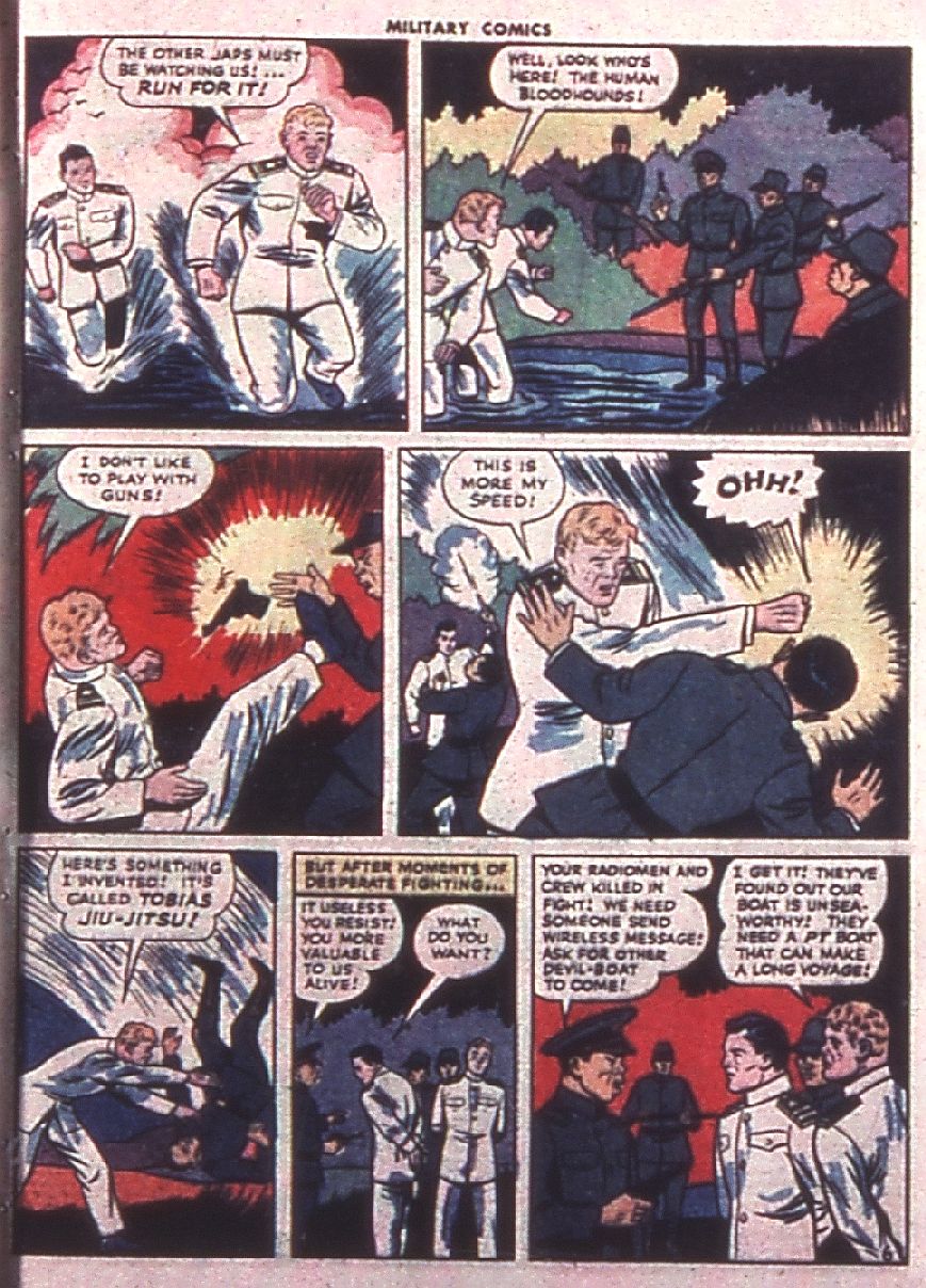 Read online Military Comics comic -  Issue #39 - 55