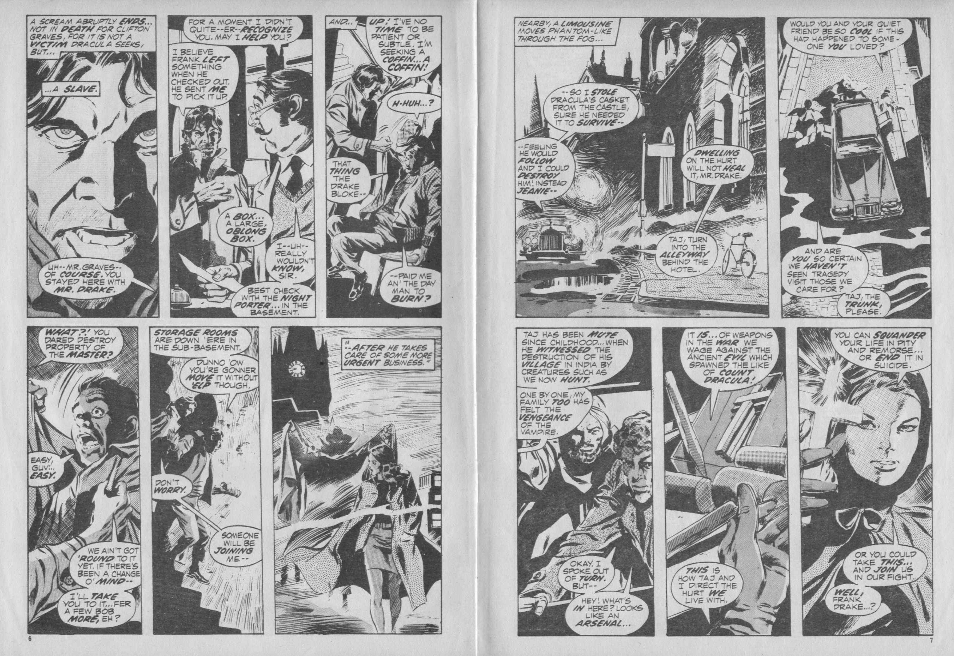 Read online Dracula Lives (1974) comic -  Issue #5 - 4