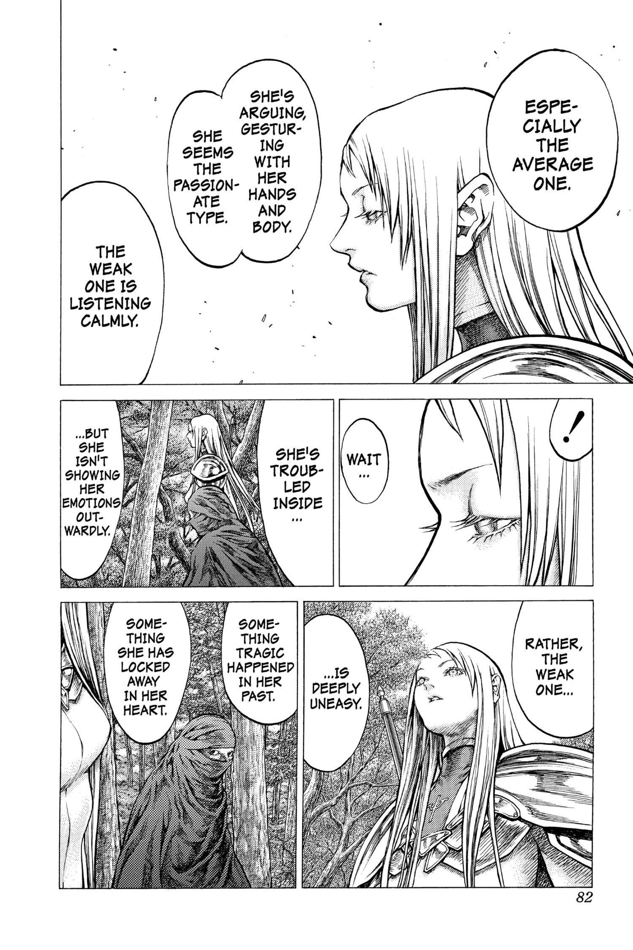 Read online Claymore comic -  Issue #6 - 78