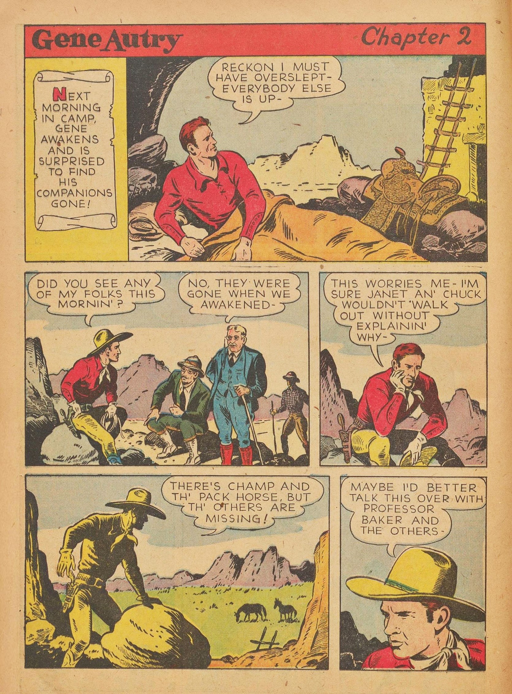 Read online Gene Autry Comics comic -  Issue #3 - 20