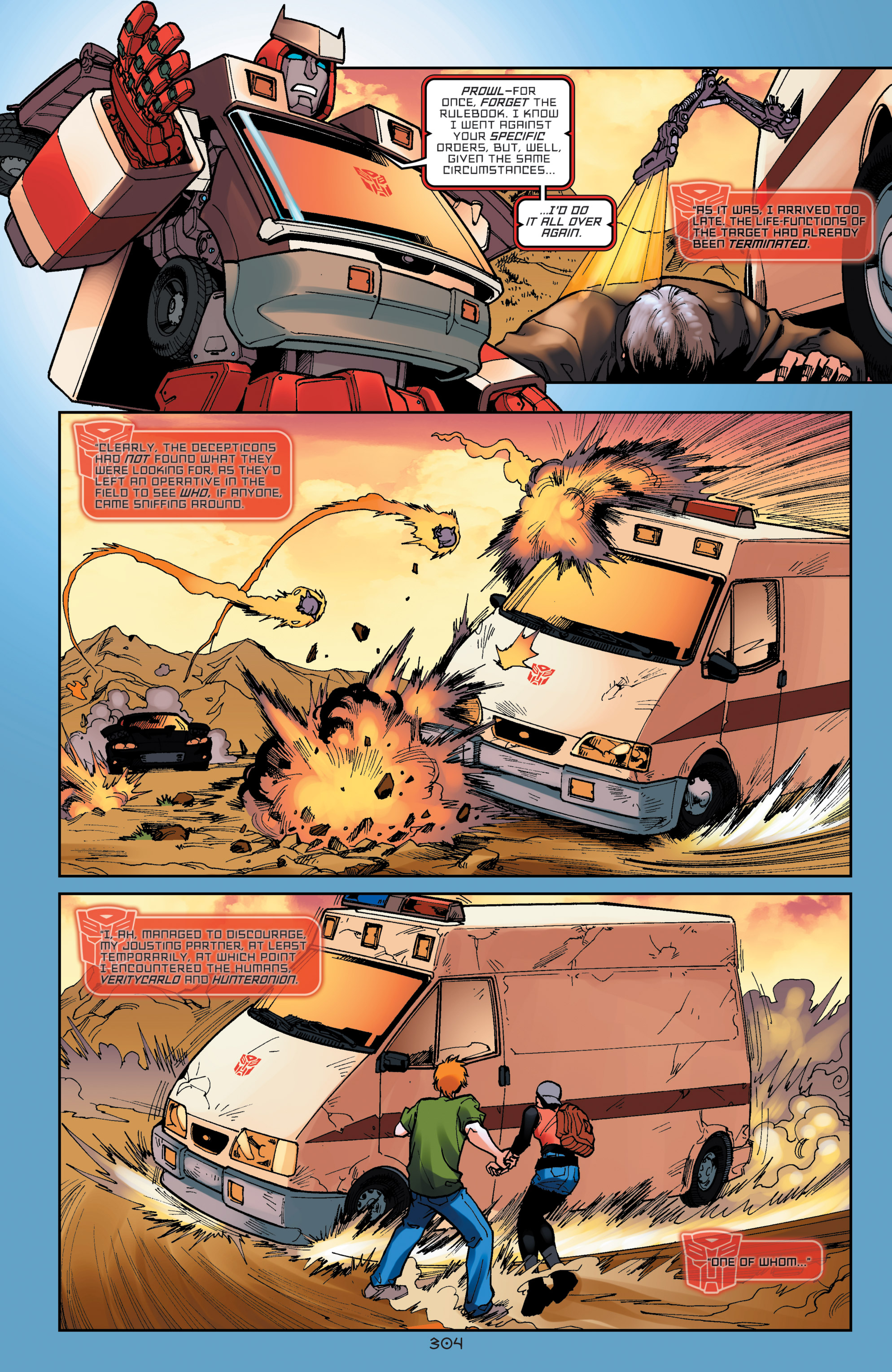 Read online Transformers: The IDW Collection comic -  Issue # TPB 1 (Part 4) - 4
