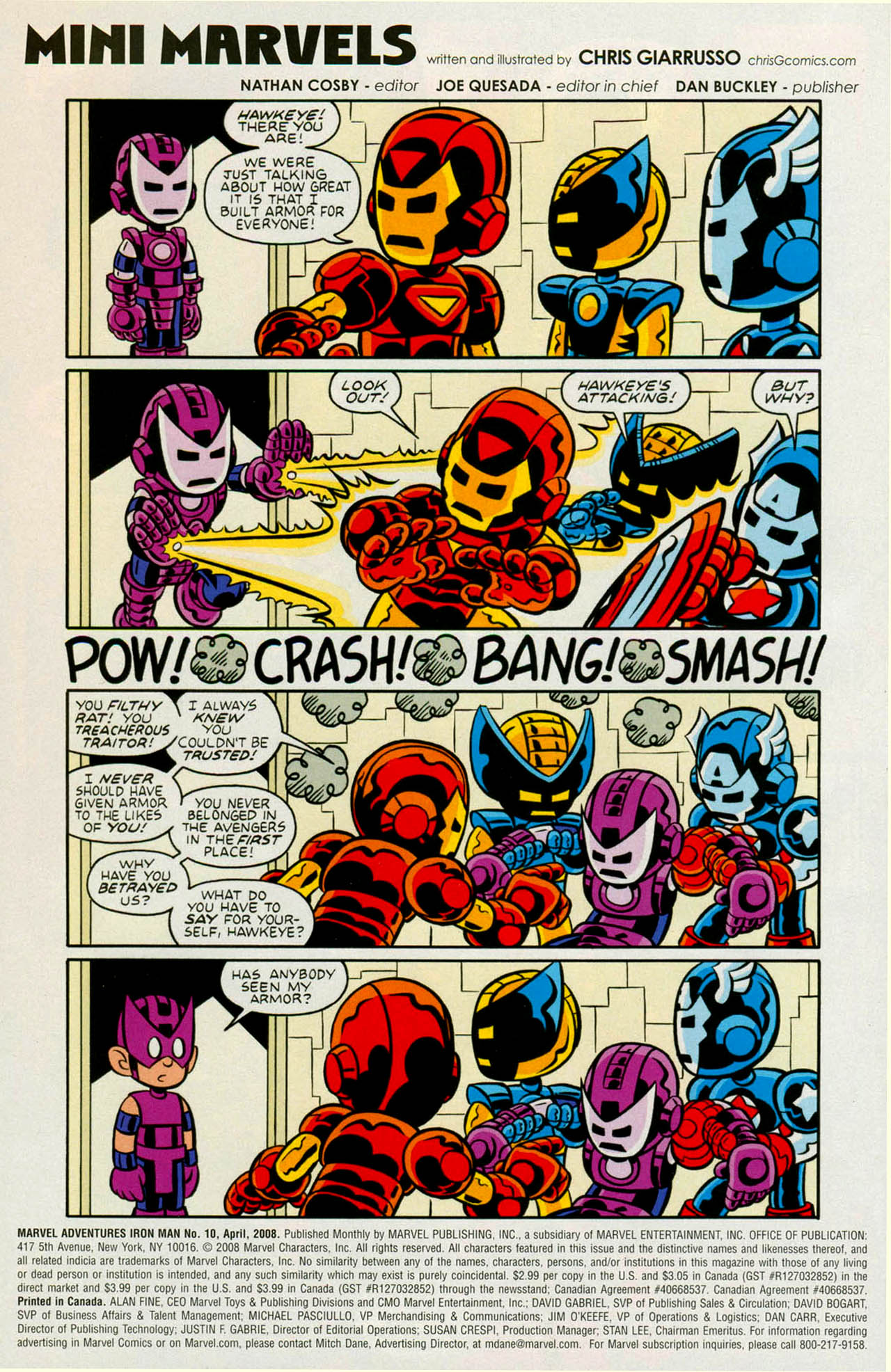 Read online Marvel Adventures Iron Man comic -  Issue #10 - 34