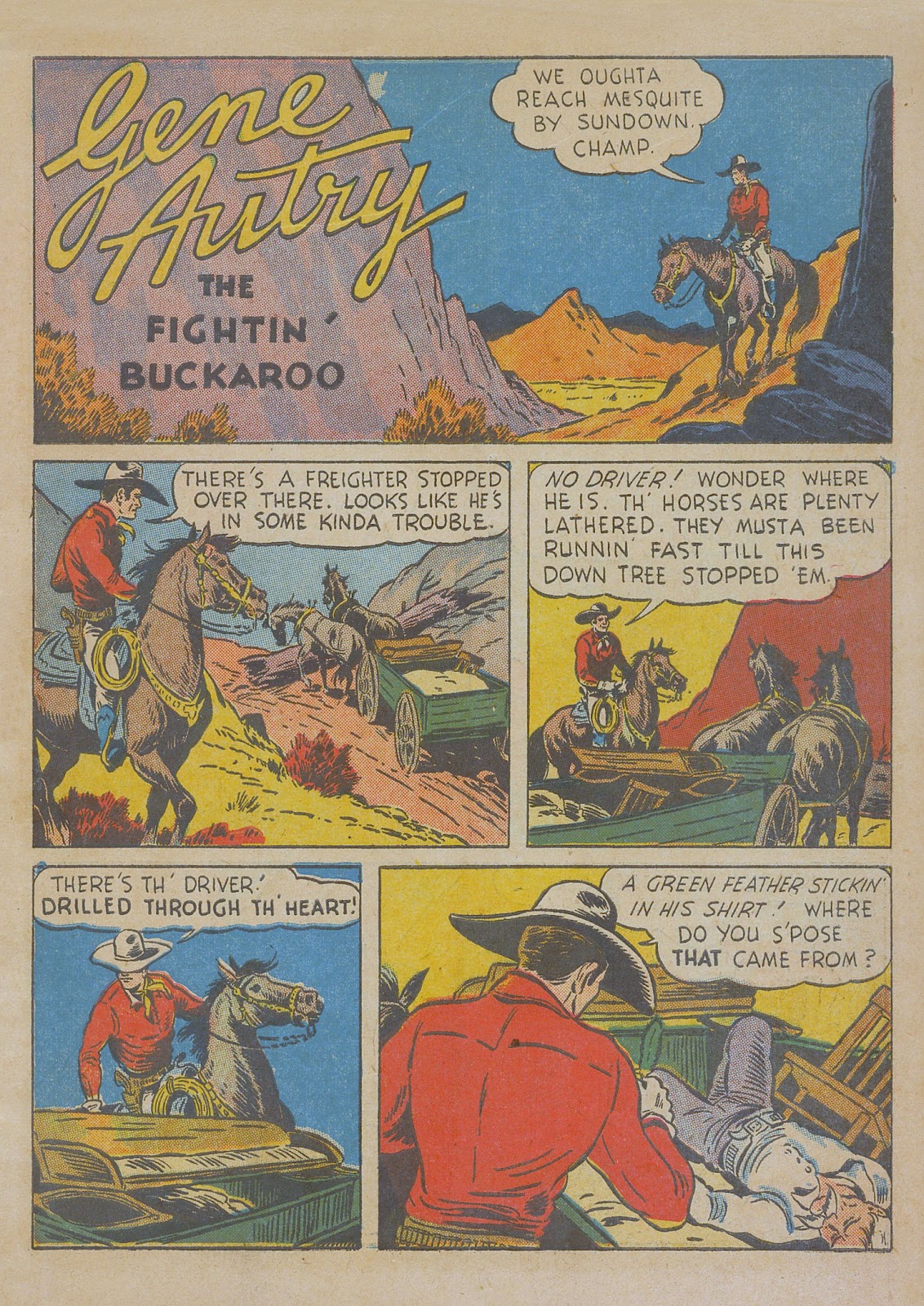 Gene Autry Comics issue 10 - Page 3