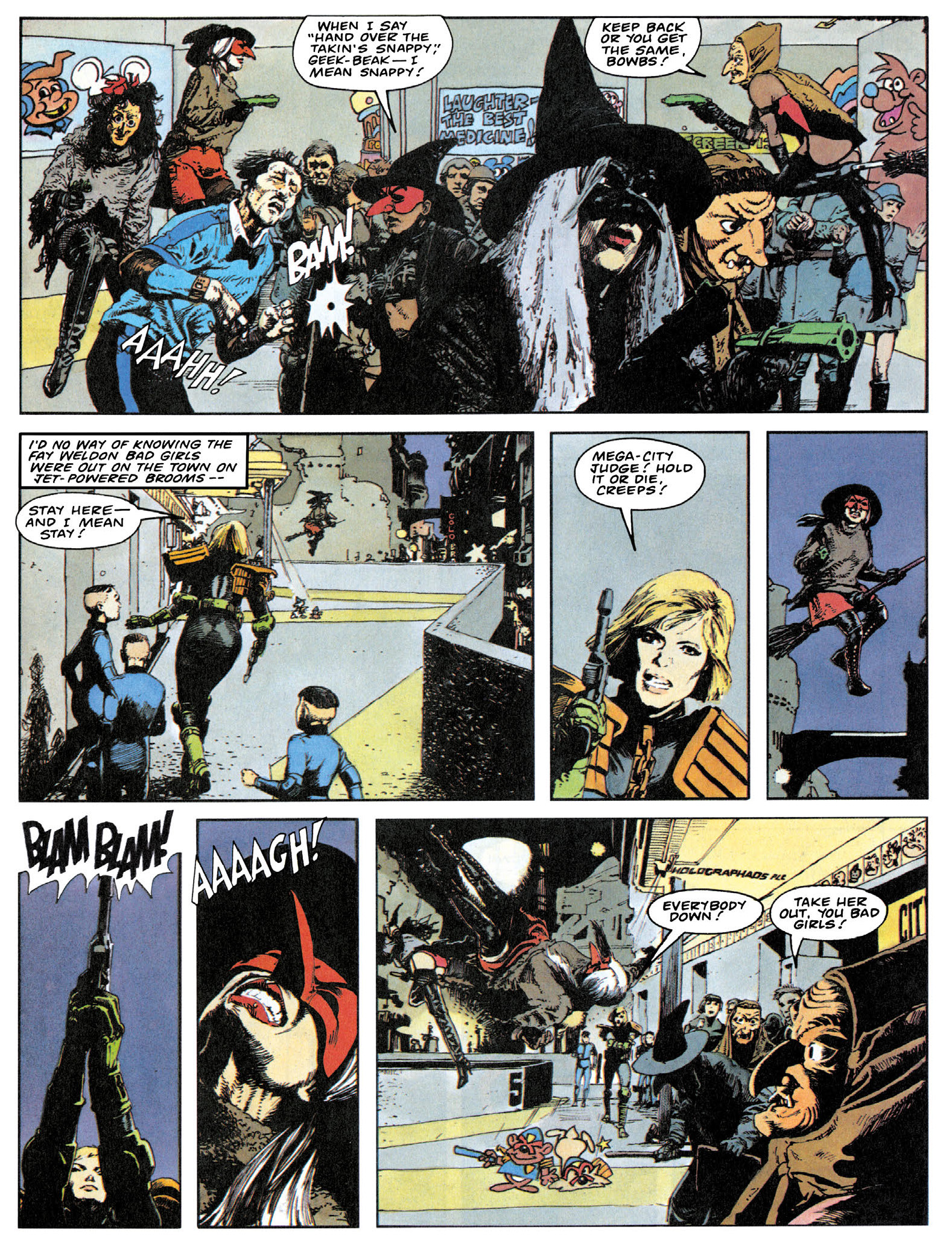 Read online Essential Judge Anderson: Shamball comic -  Issue # TPB - 60