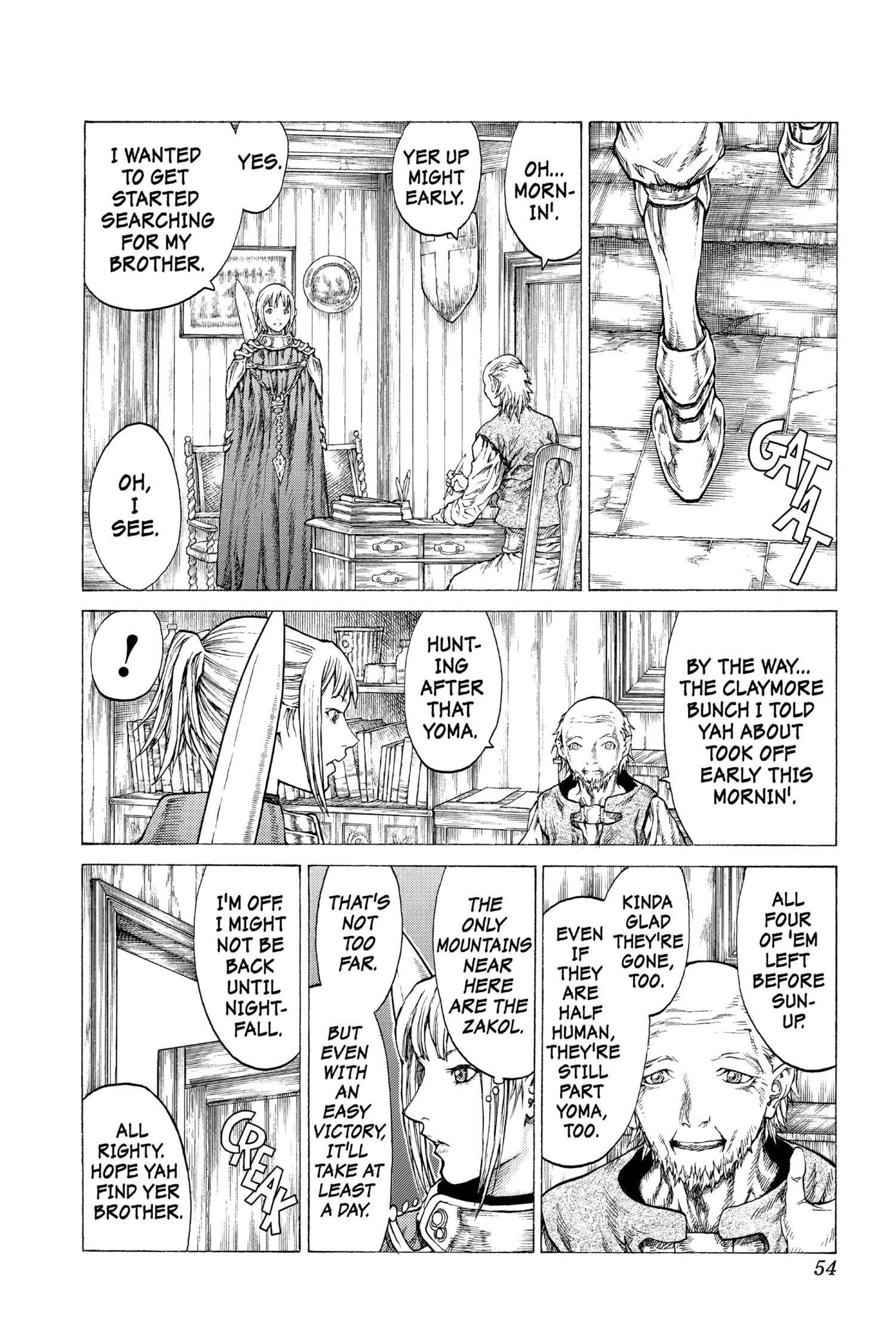 Read online Claymore comic -  Issue #8 - 51