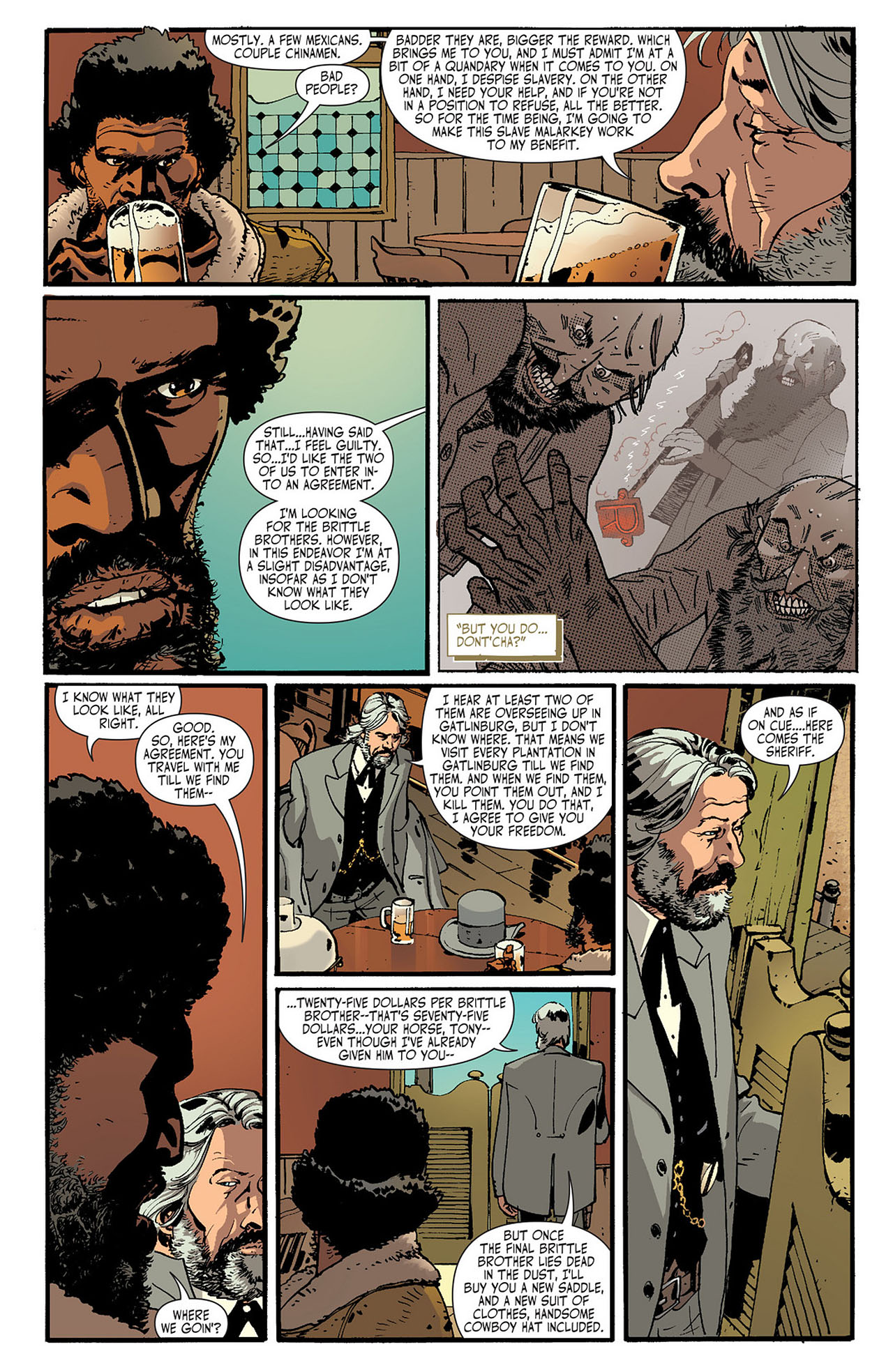 Read online Django Unchained comic -  Issue #1 - 14