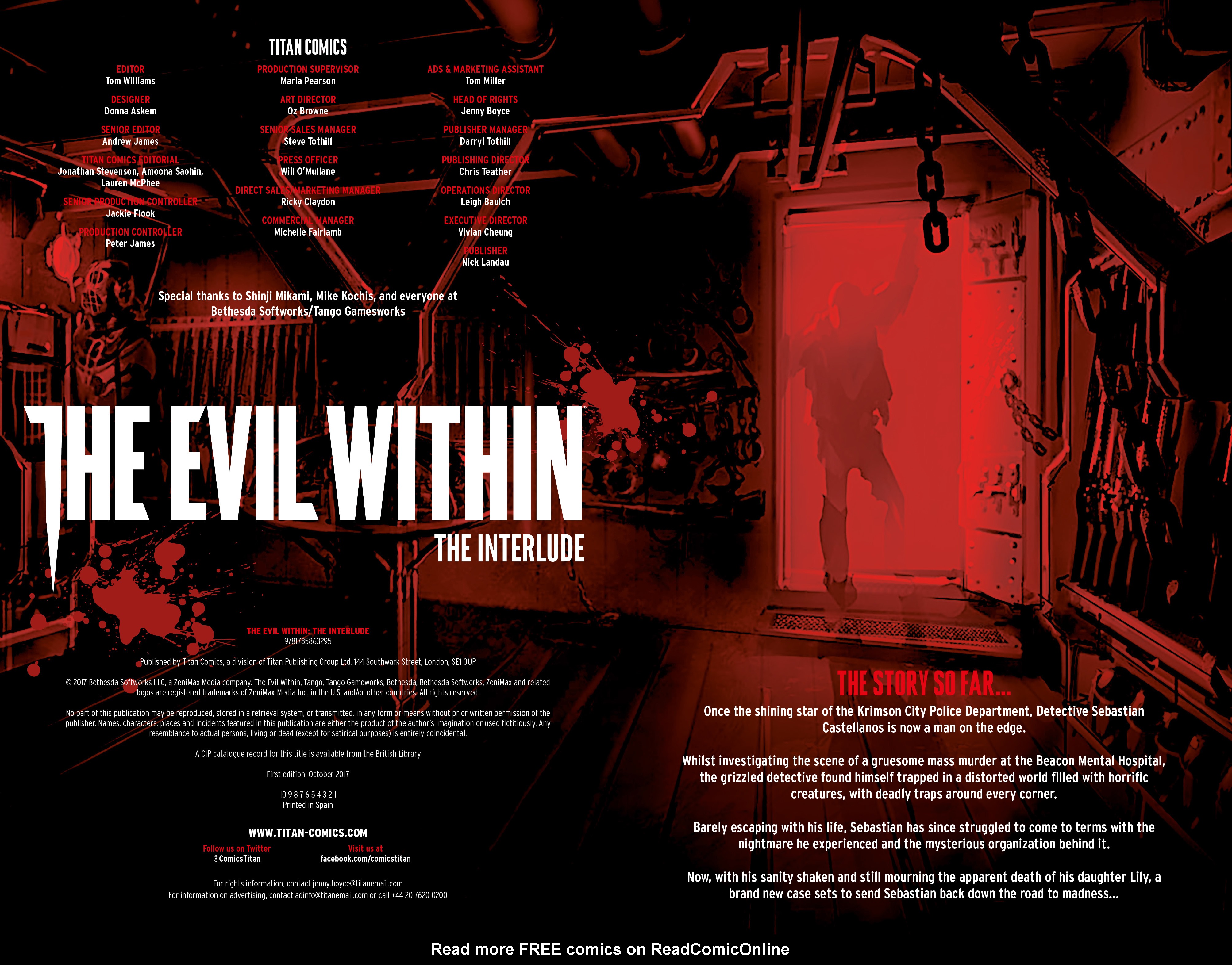 Read online The Evil Within: The Interlude comic -  Issue #1 - 3