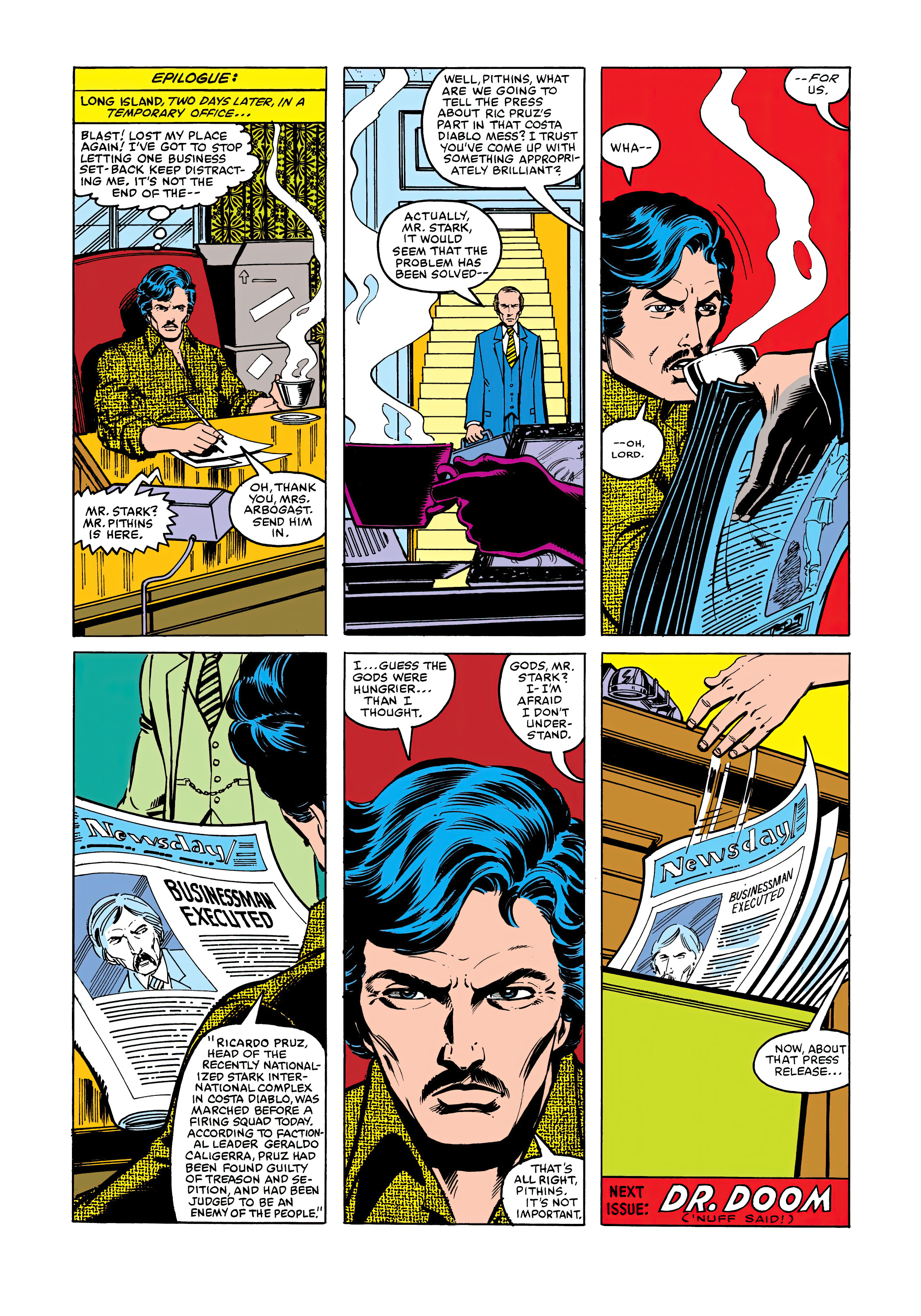Read online Marvel Masterworks: The Invincible Iron Man comic -  Issue # TPB 15 (Part 2) - 1