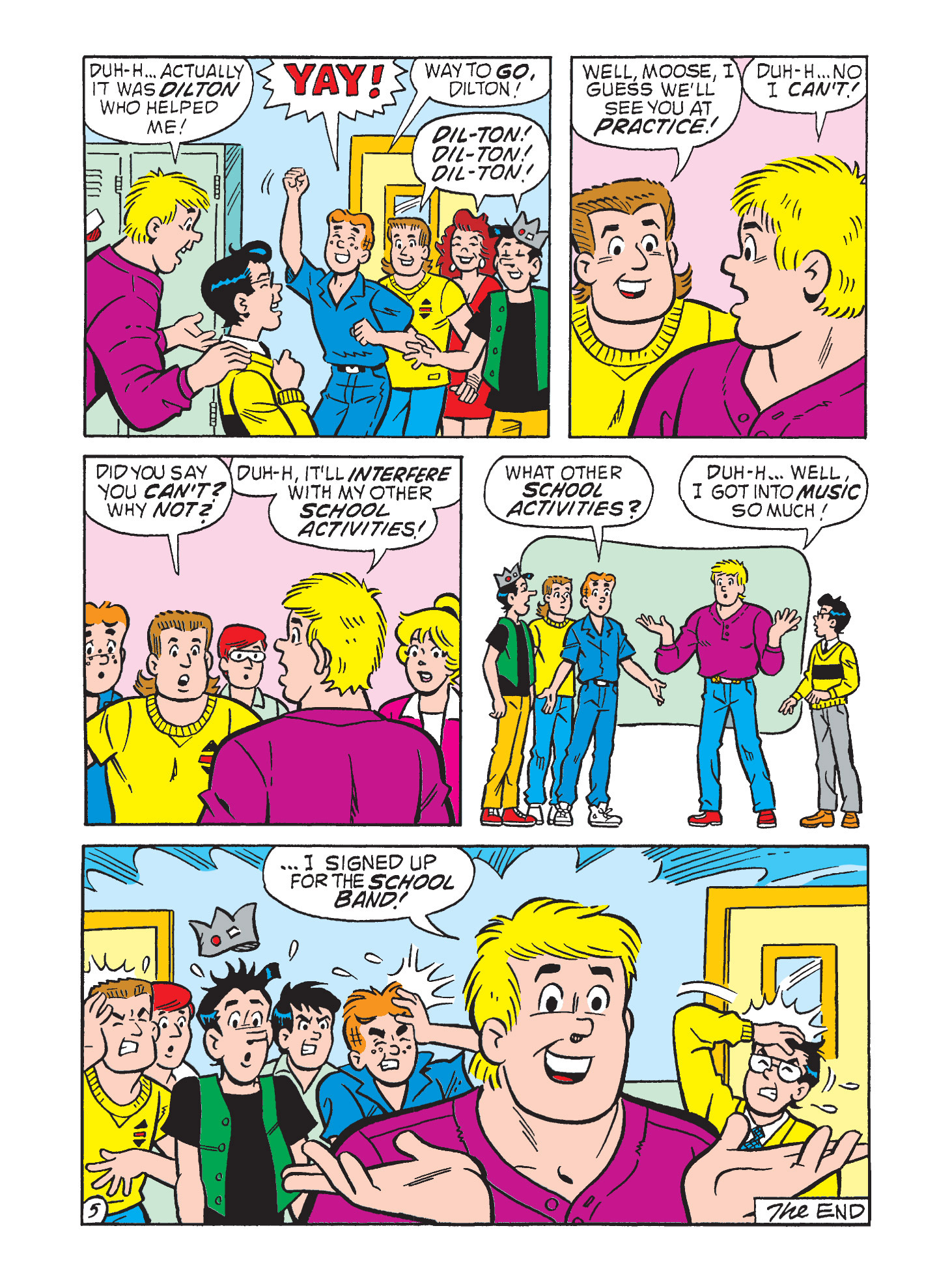 Read online Archie's Funhouse Double Digest comic -  Issue #9 - 121