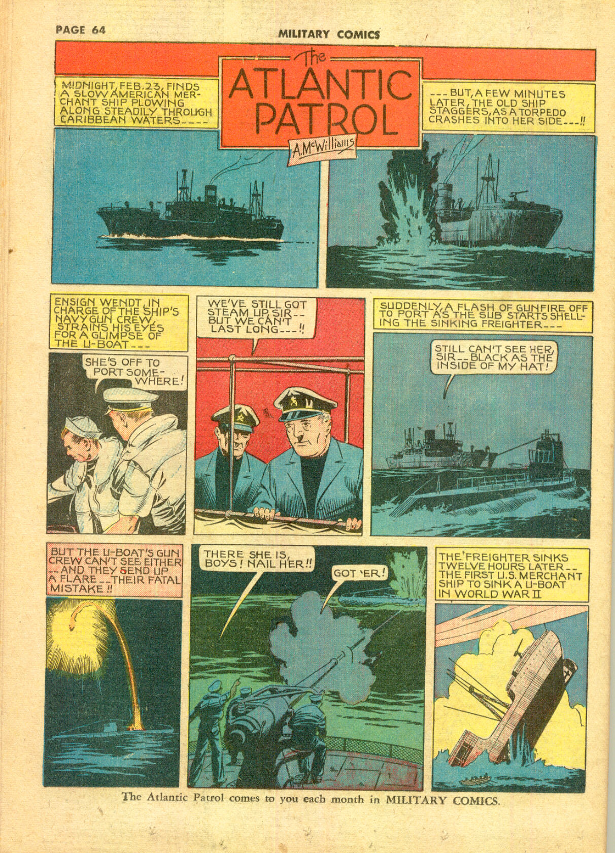 Read online Military Comics comic -  Issue #11 - 66