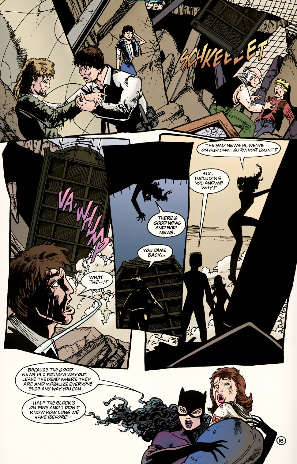 Read online Batman: Cataclysm comic -  Issue #7 - 18