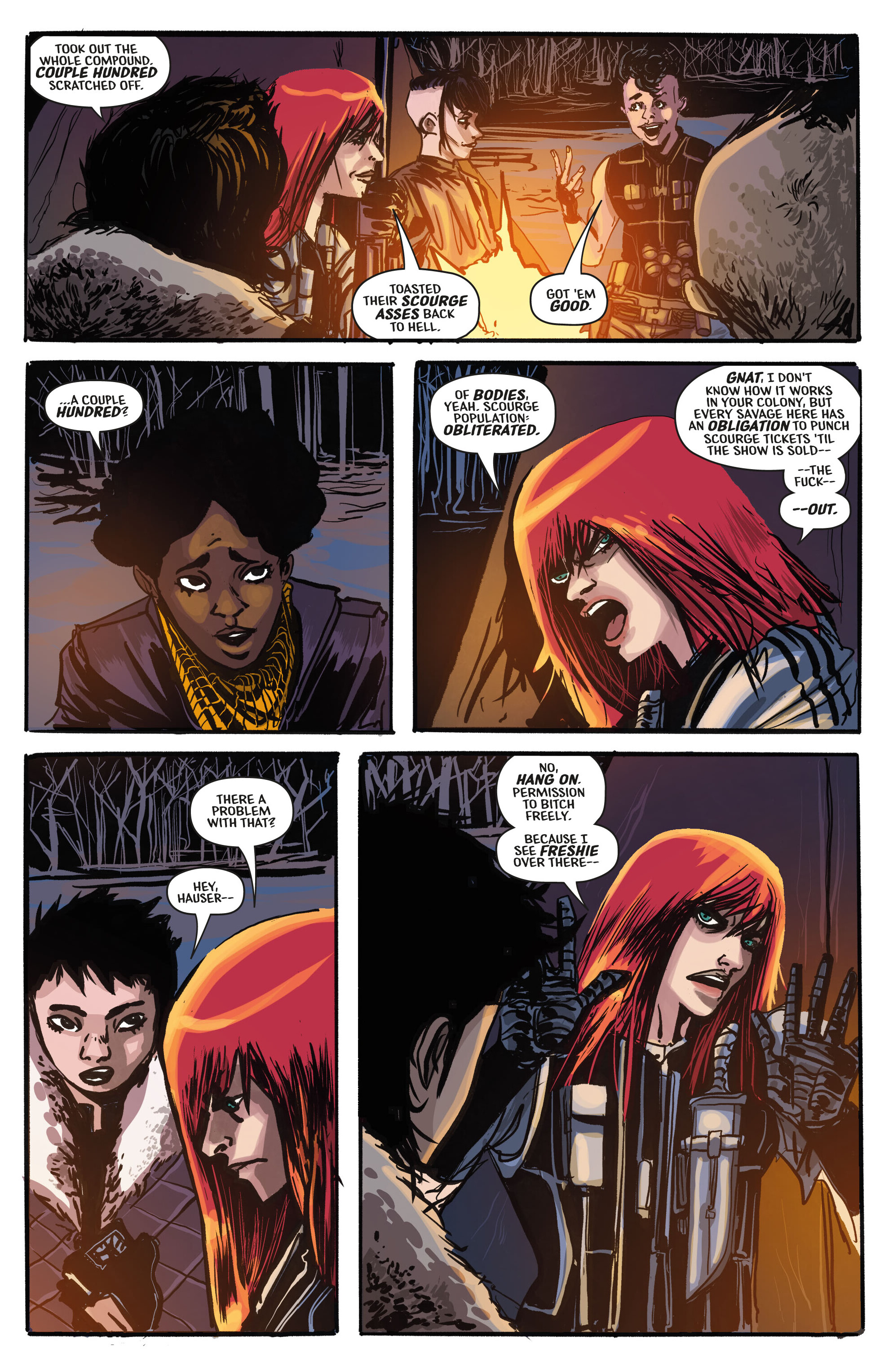 Read online Savage Squad 6 comic -  Issue #1 - 17