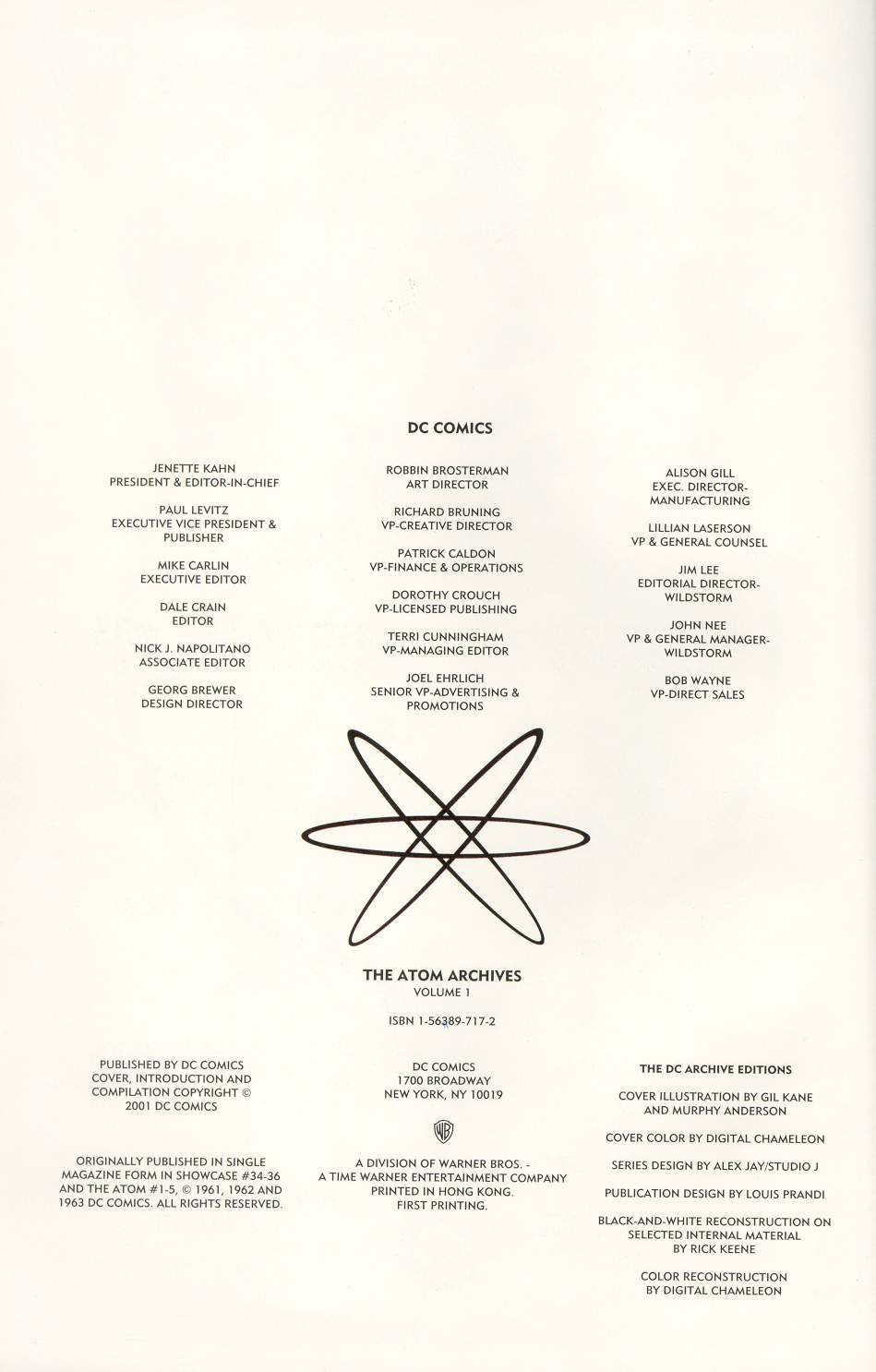 Read online Atom Archives comic -  Issue # TPB (Part 1) - 2