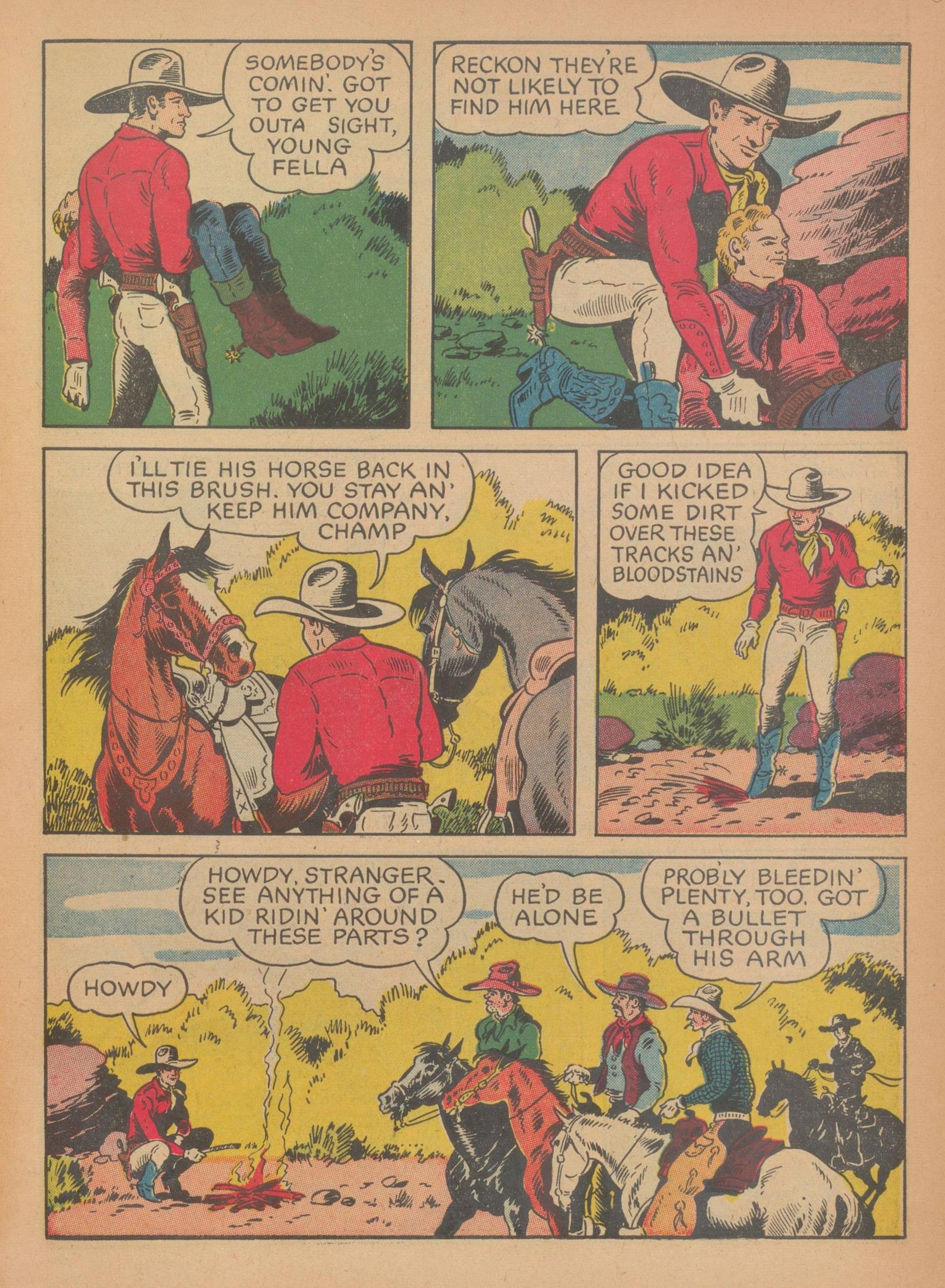 Read online Gene Autry Comics comic -  Issue #4 - 5