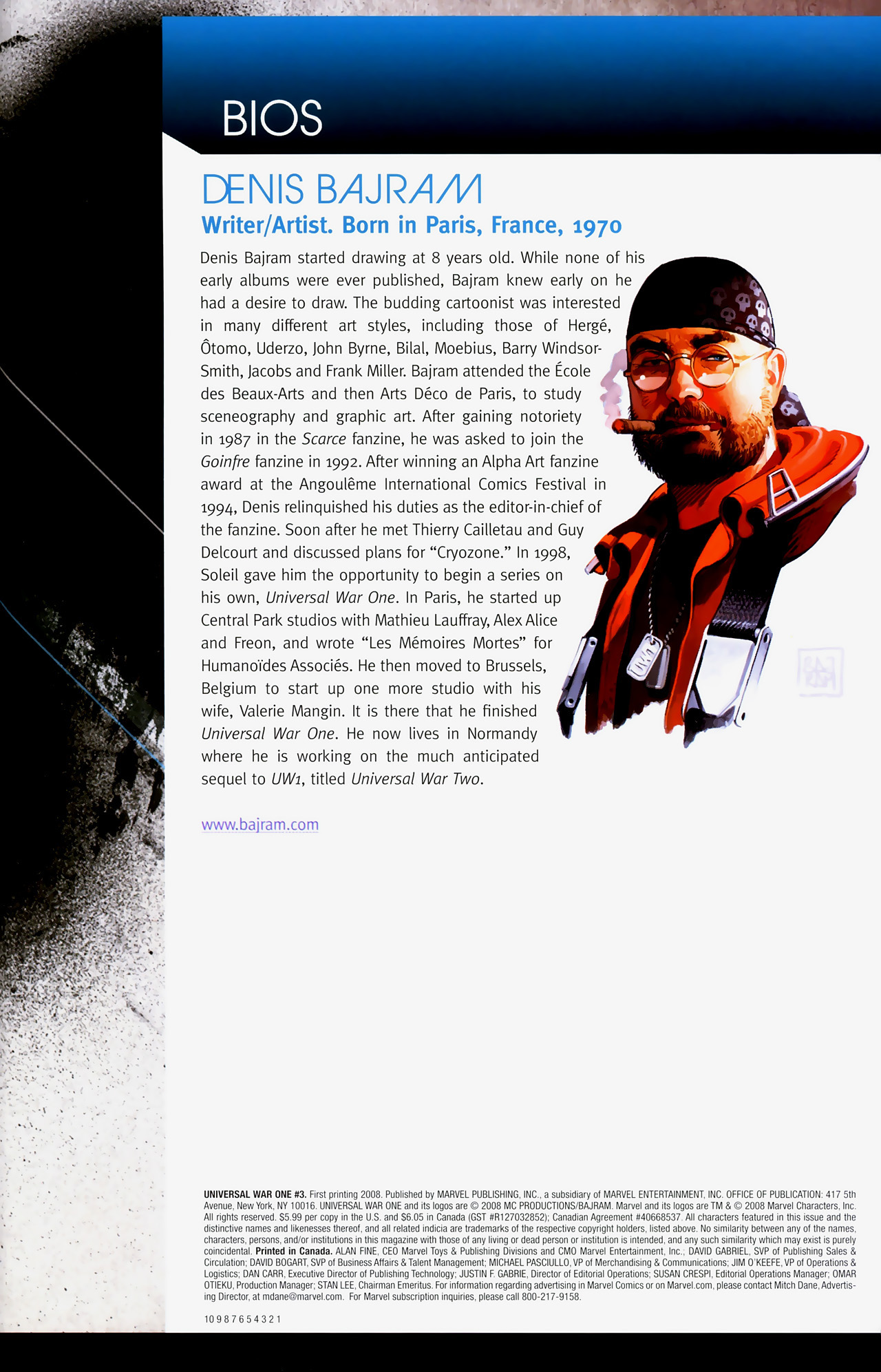 Read online Universal War One comic -  Issue #3 - 59