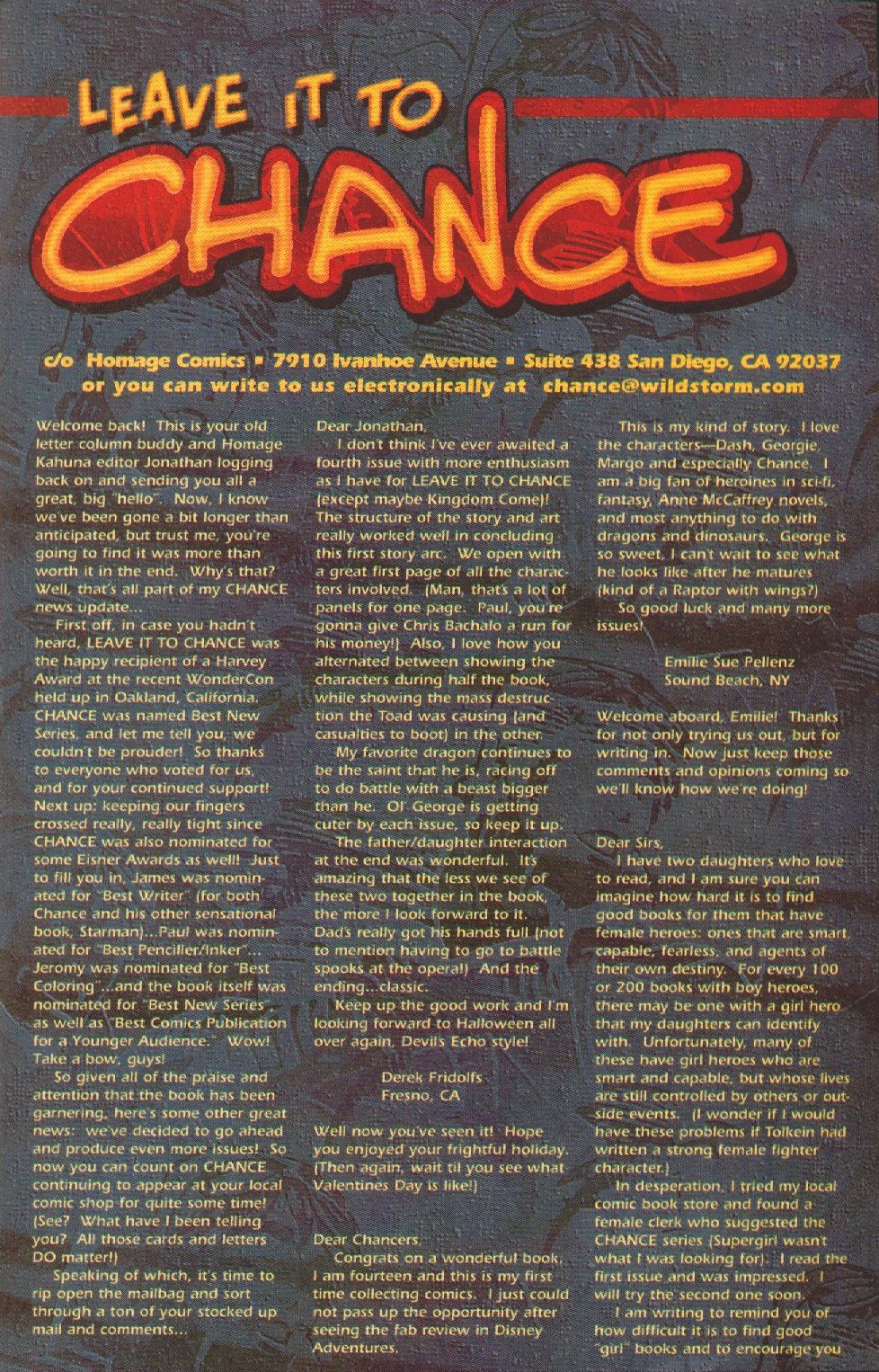 Read online Leave It To Chance comic -  Issue #5 - 24
