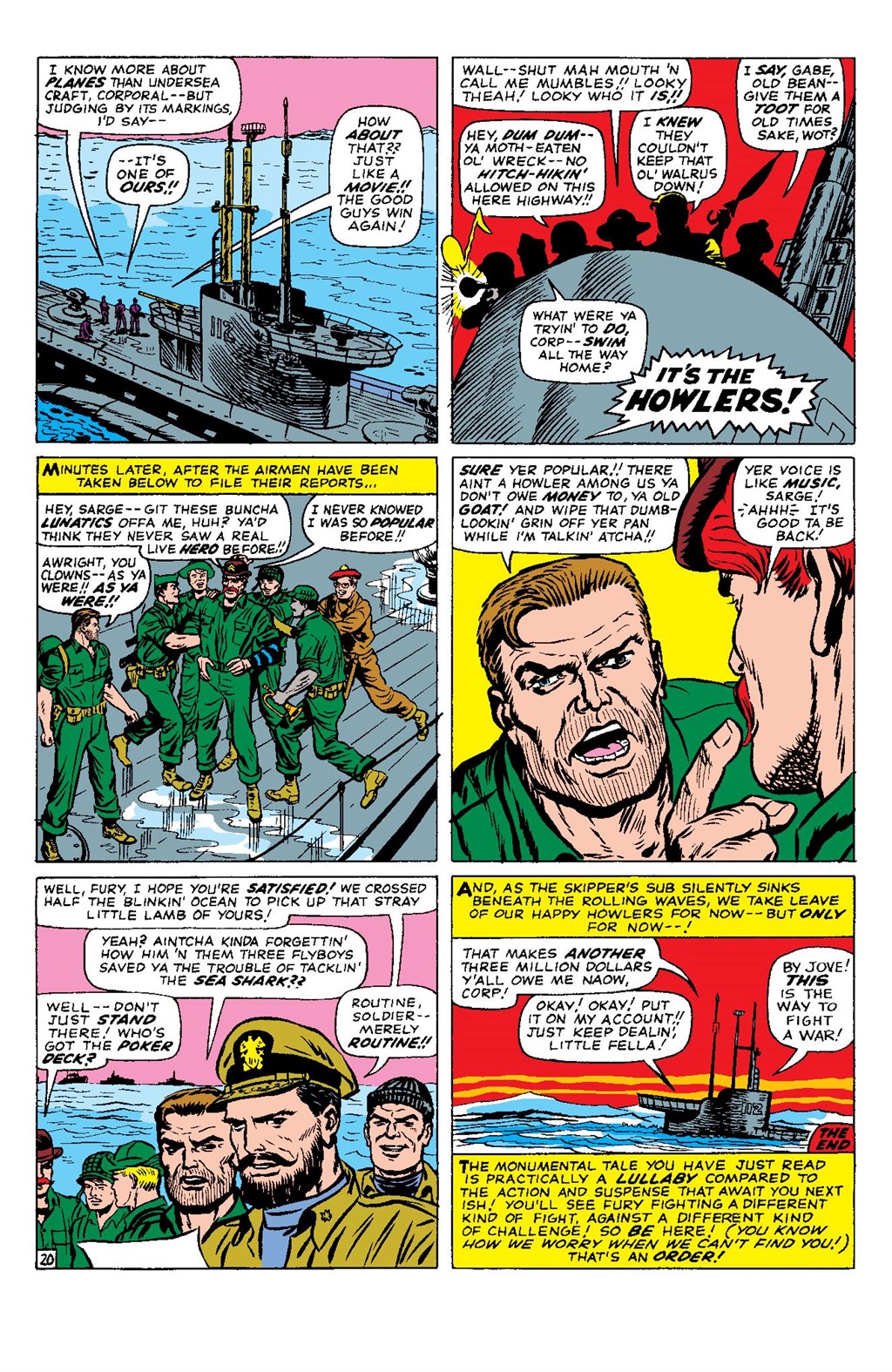 Read online Sgt. Fury Epic Collection: The Howling Commandos comic -  Issue #Sgt. Fury Epic Collection Berlin Breakout (Part 2) - 74