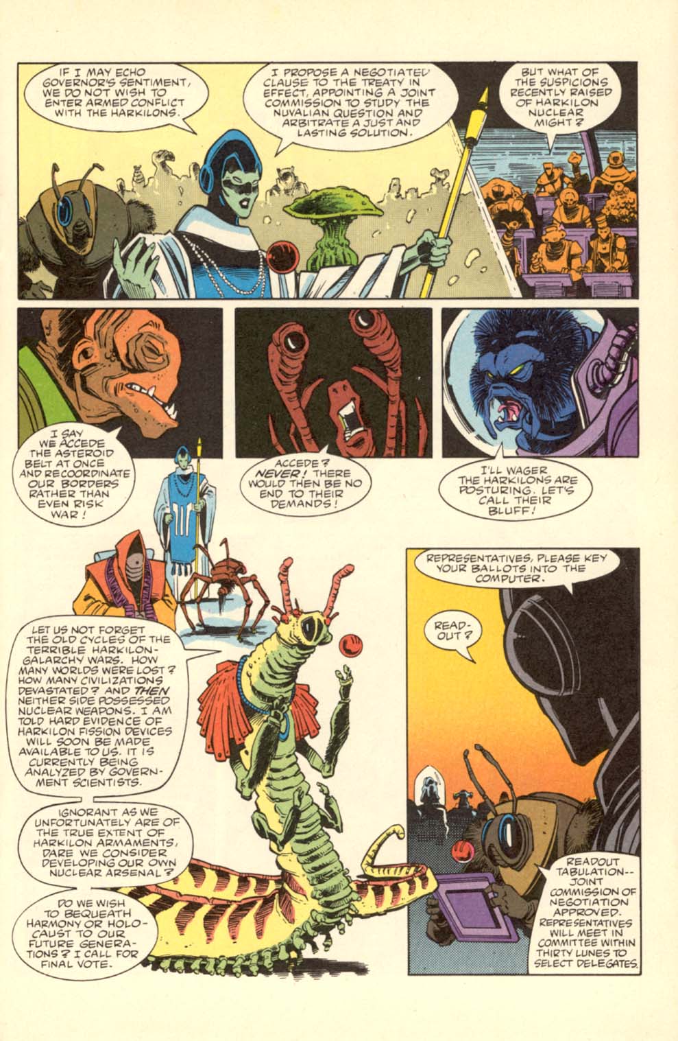 Read online Alien Legion comic -  Issue #6 - 9