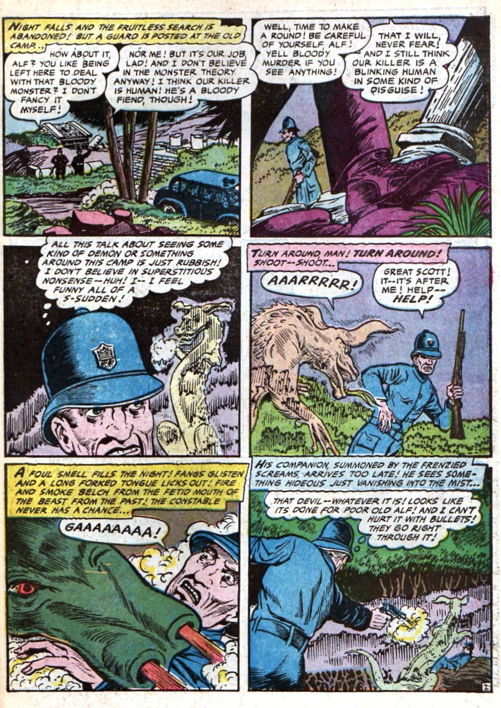 Read online Haunted Thrills comic -  Issue #17 - 29