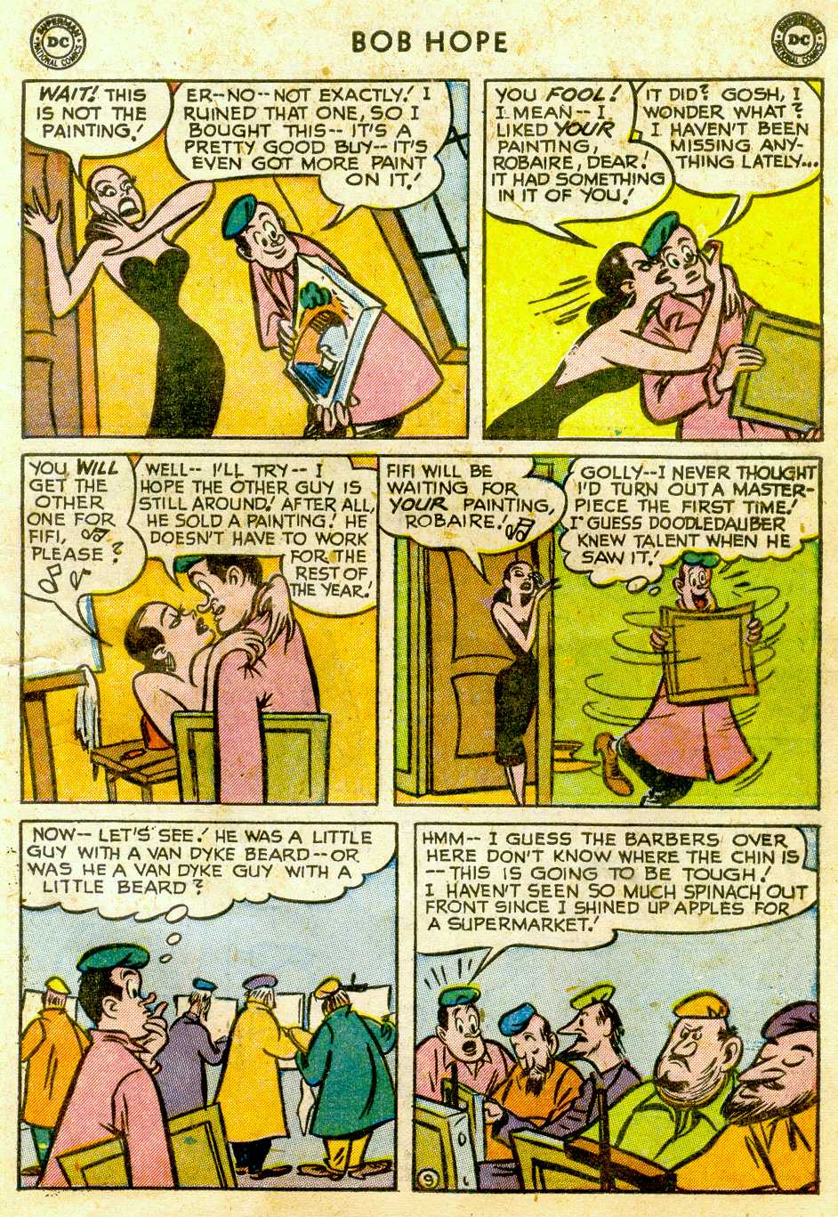 Read online The Adventures of Bob Hope comic -  Issue #19 - 11