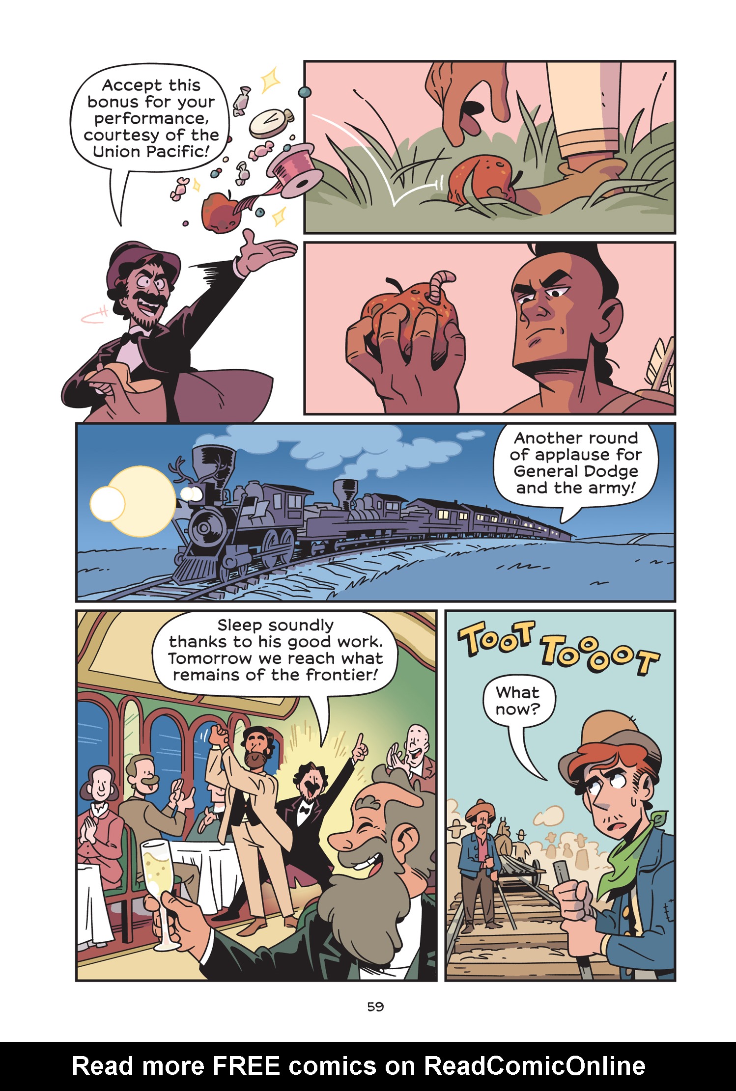 Read online History Comics comic -  Issue # The Transcontinental Railroad - 68
