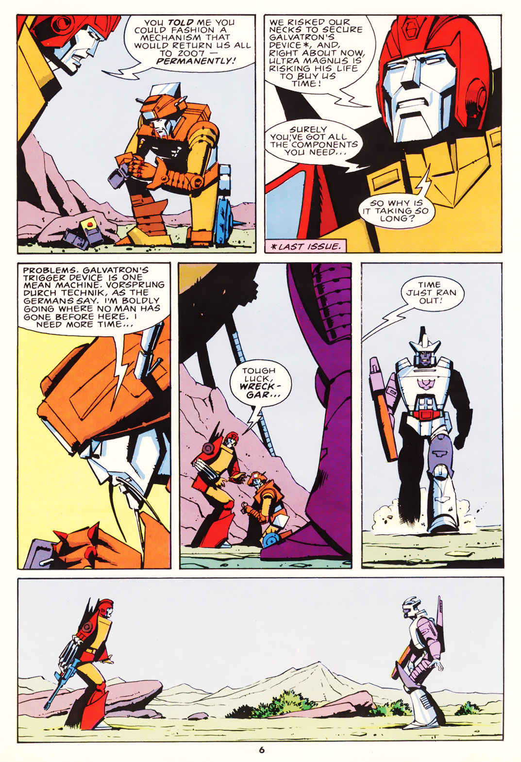 Read online The Transformers (UK) comic -  Issue #120 - 6