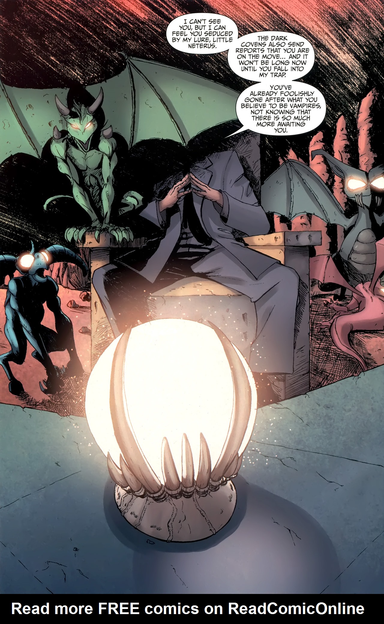 Read online L.A. Banks' Vampire Huntress: Dawn and Darkness comic -  Issue #4 - 9