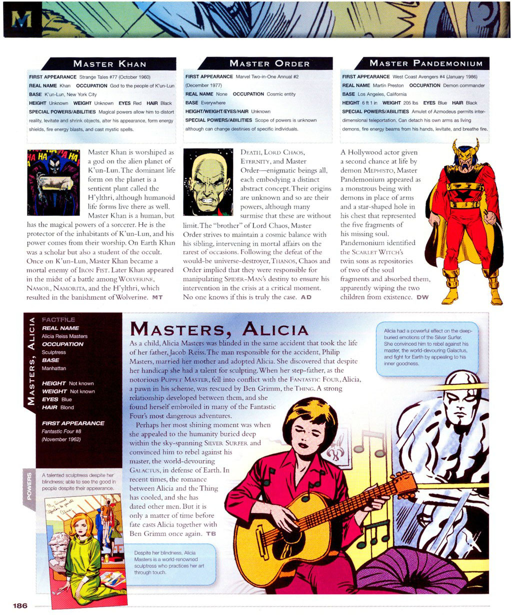Read online The Marvel Encyclopedia comic -  Issue # TPB - 182