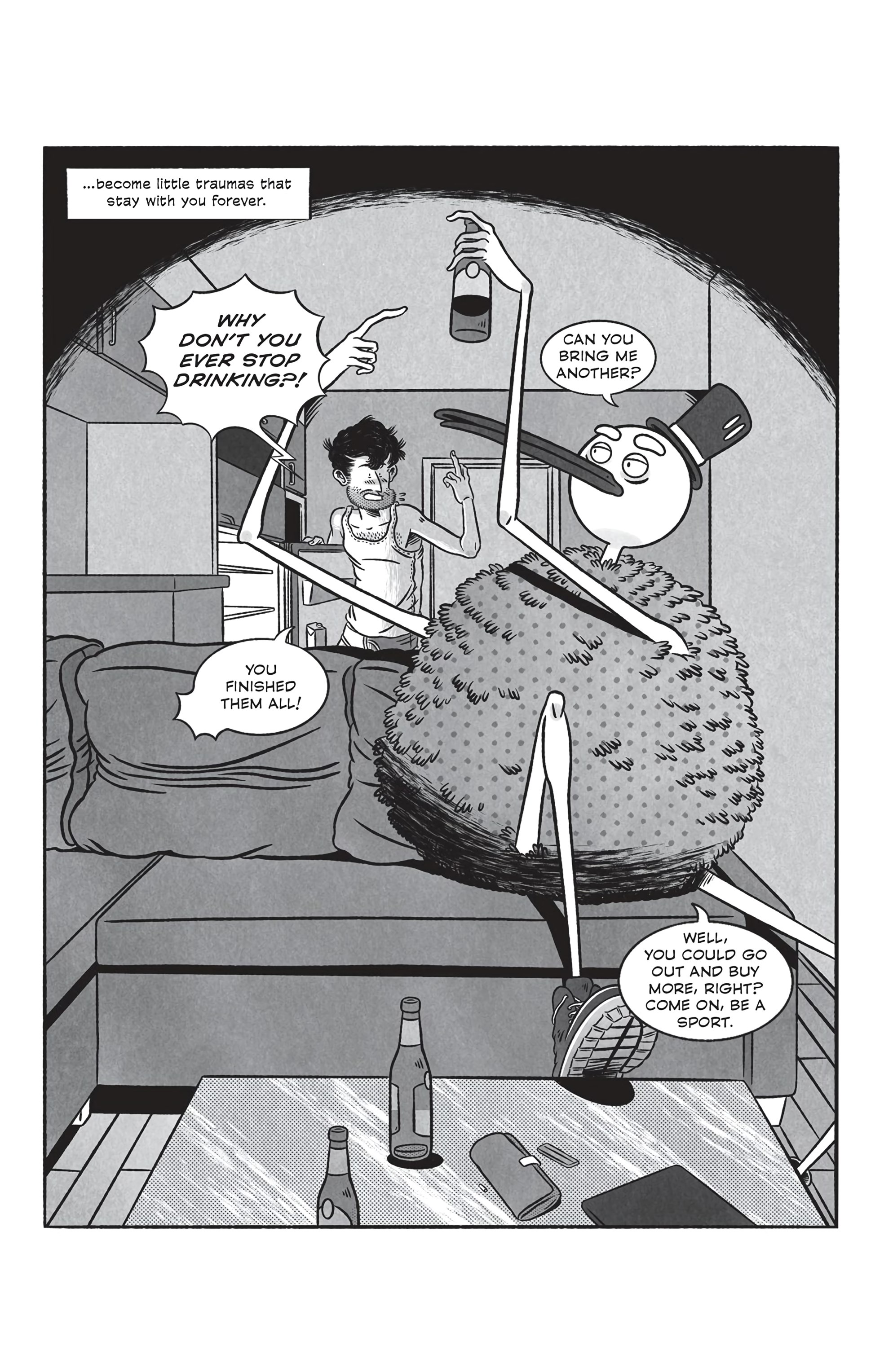 Read online Monstermind: Dealing with Anxiety & Self-Doubt comic -  Issue # TPB - 46
