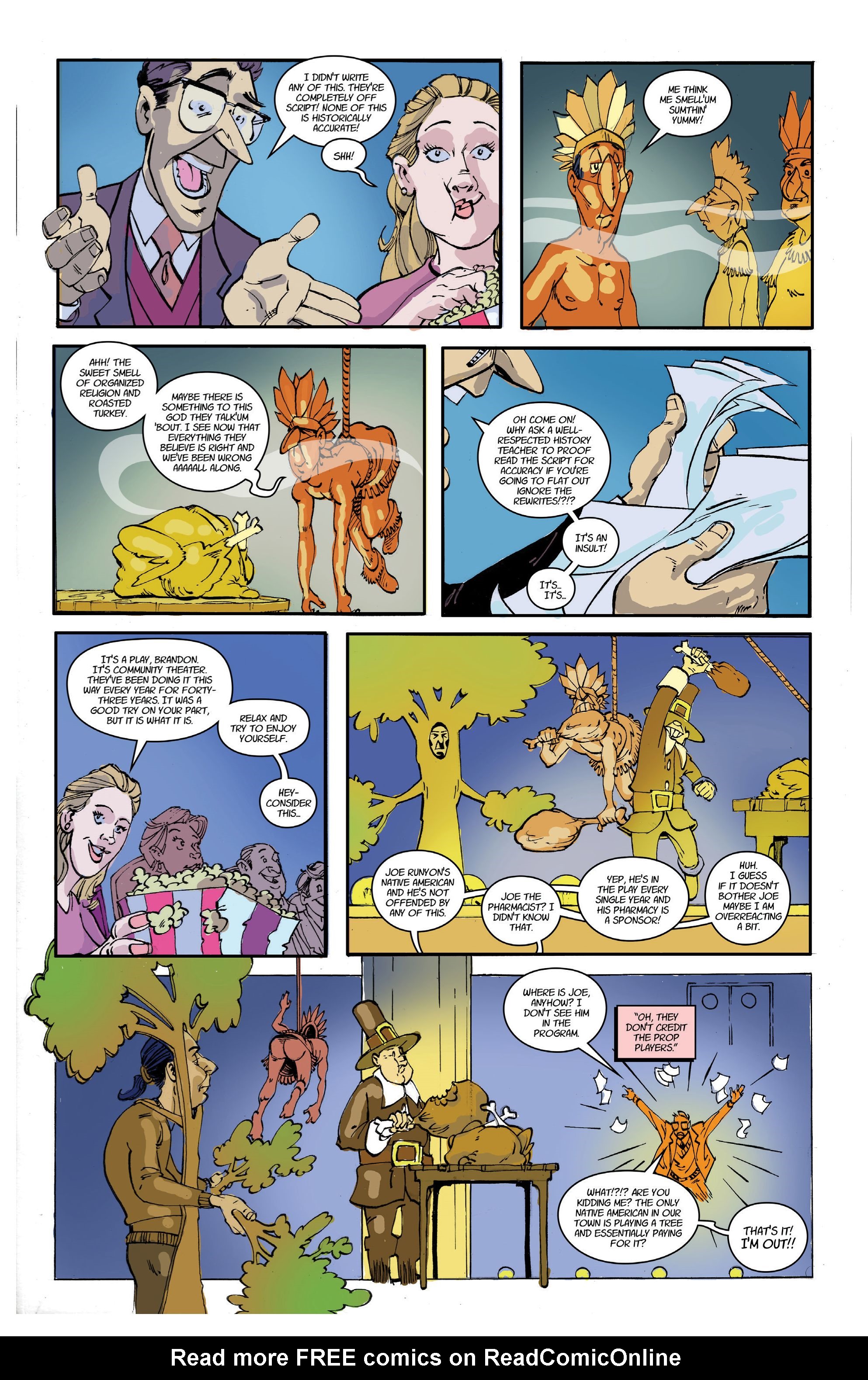 Read online Turkey Day comic -  Issue # Full - 12