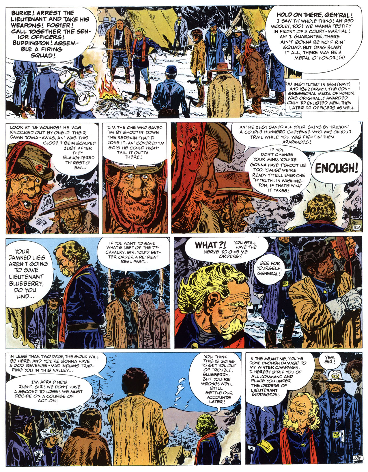 Read online Epic Graphic Novel: Lieutenant Blueberry comic -  Issue #3 - 85