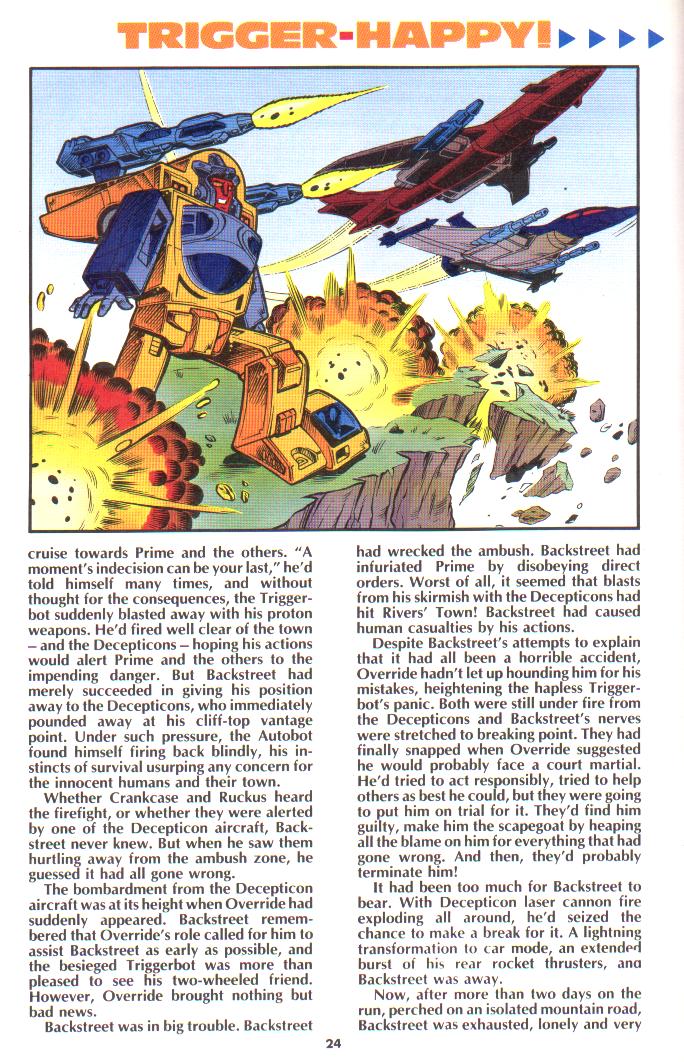 Read online The Transformers Annual comic -  Issue #1989 - 16