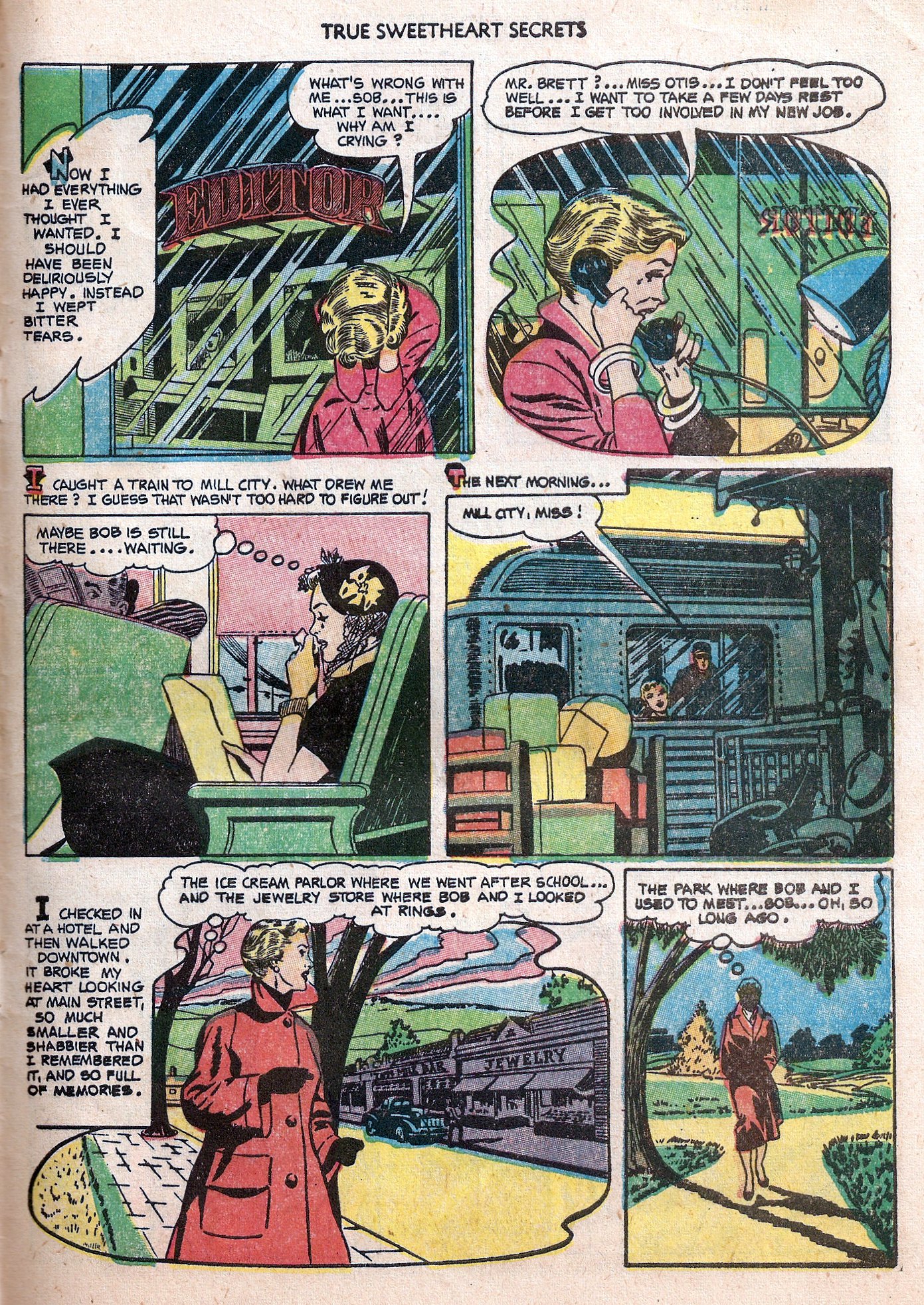 Read online True Sweetheart Secrets comic -  Issue #11 - 33