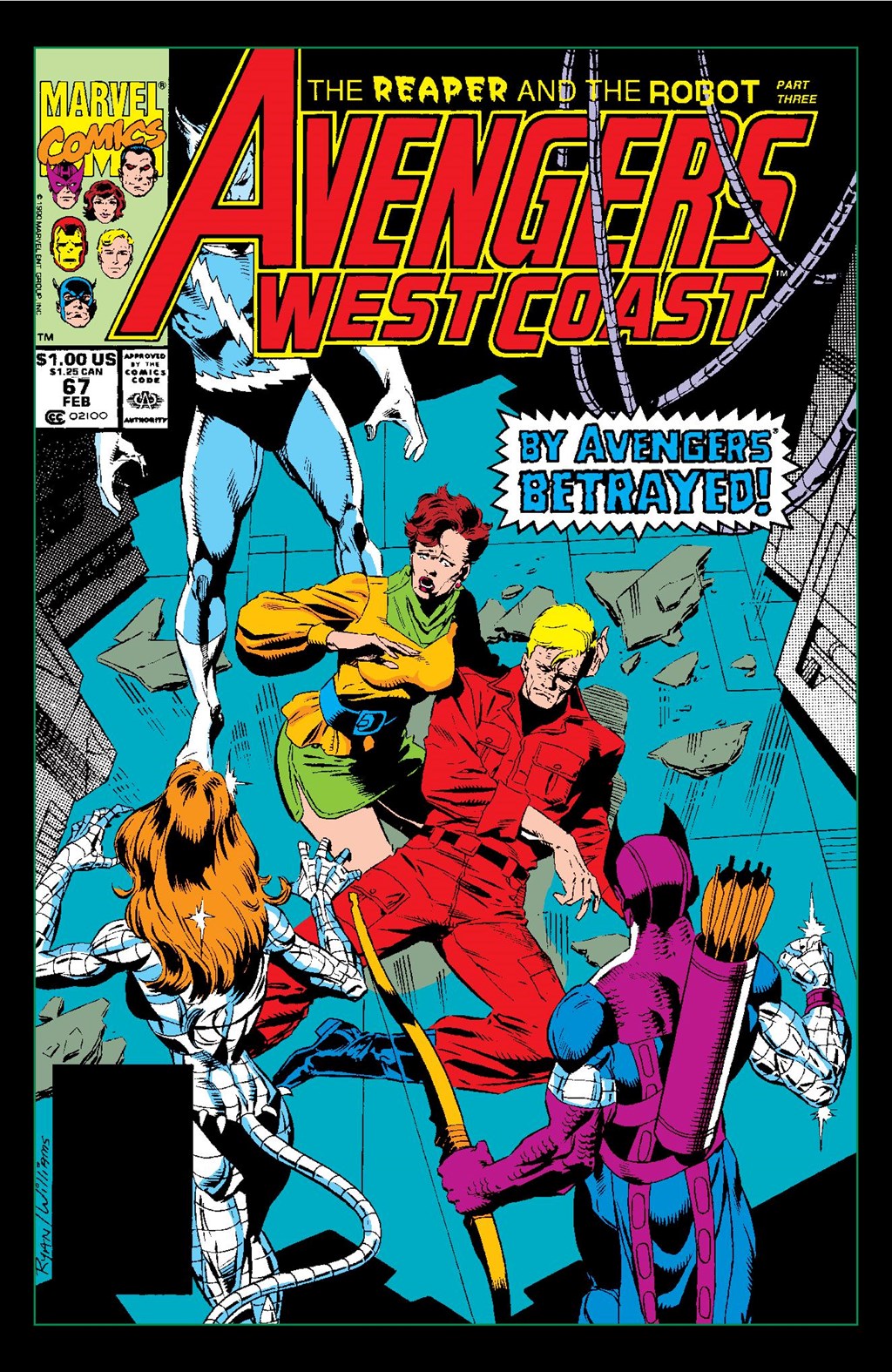 Read online Avengers West Coast Epic Collection: How The West Was Won comic -  Issue #Avengers West Coast Epic Collection California Screaming (Part 1) - 51