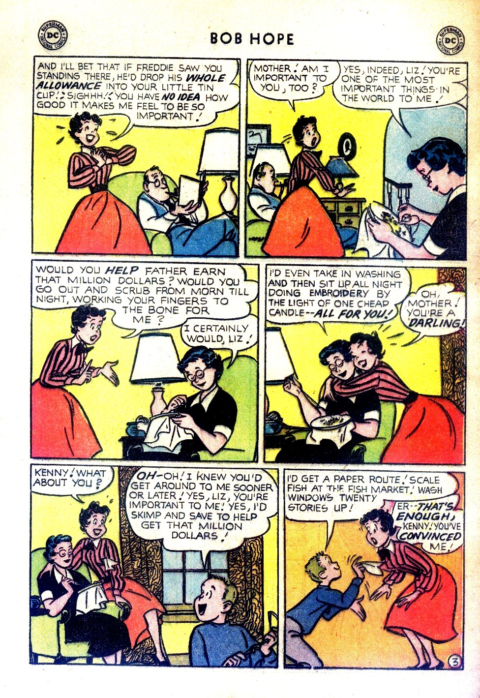 Read online The Adventures of Bob Hope comic -  Issue #32 - 33
