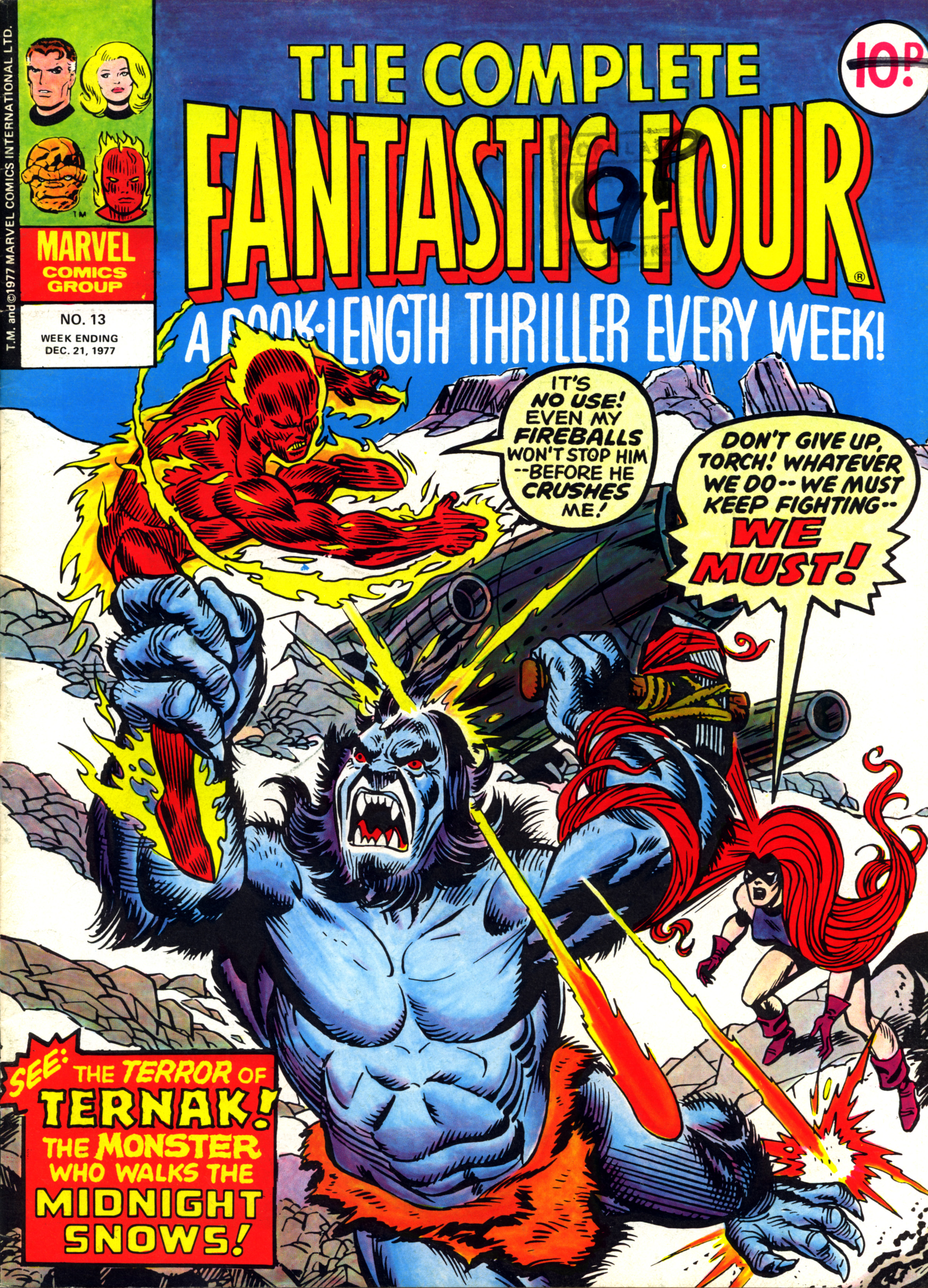 Read online Fantastic Four (1982) comic -  Issue #13 - 1