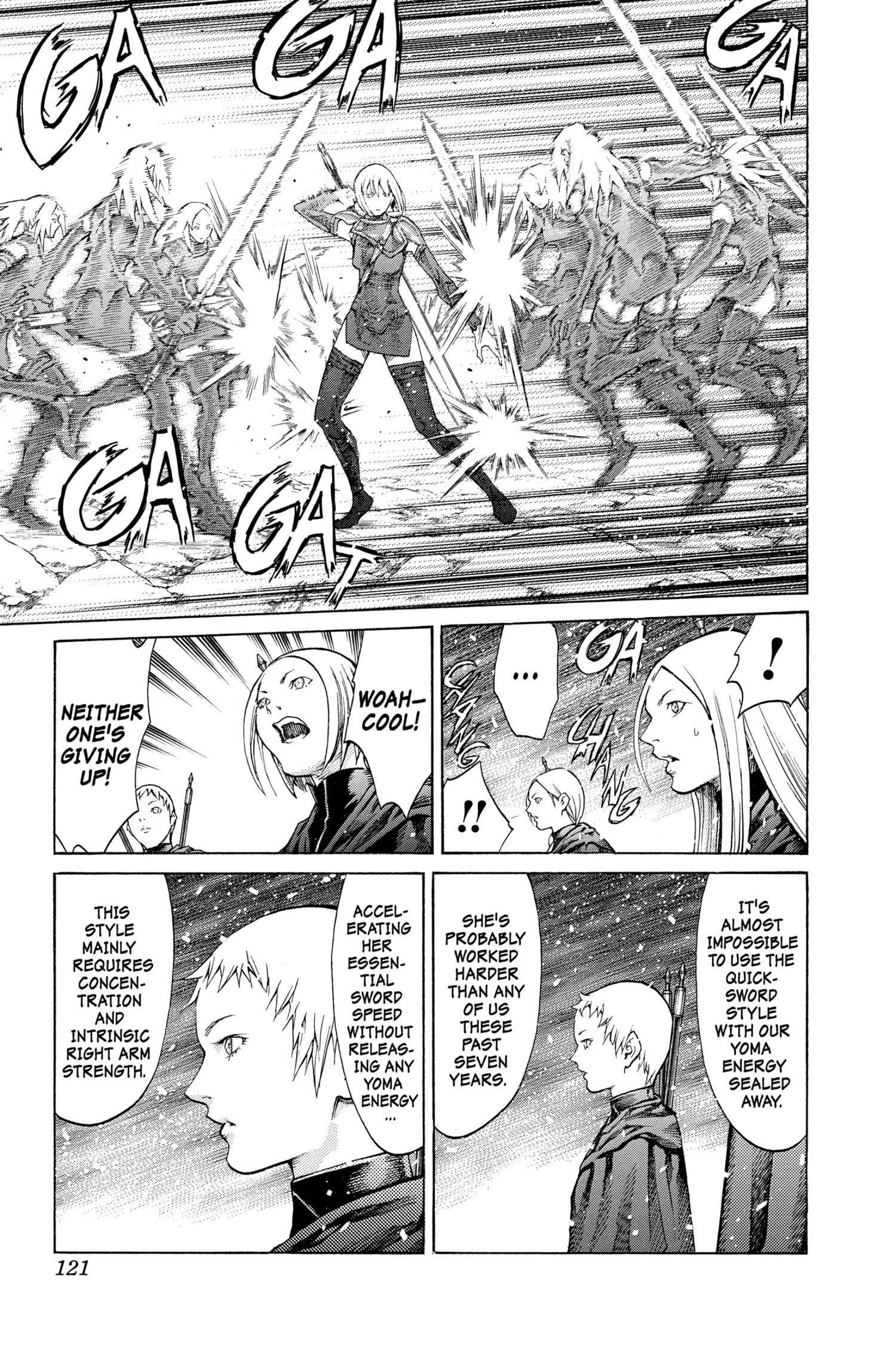 Read online Claymore comic -  Issue #12 - 111