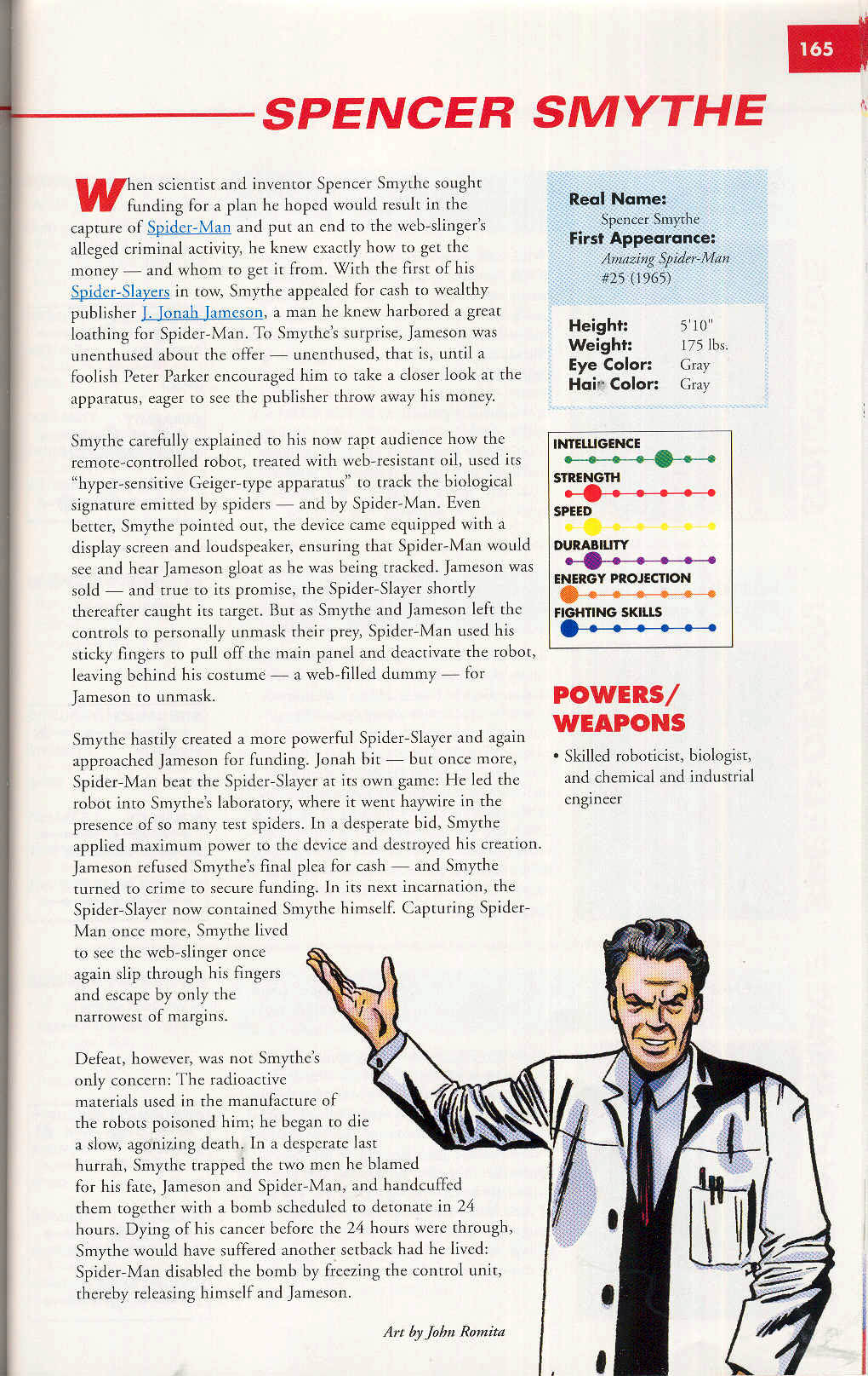 Read online Marvel Encyclopedia comic -  Issue # TPB 4 - 164