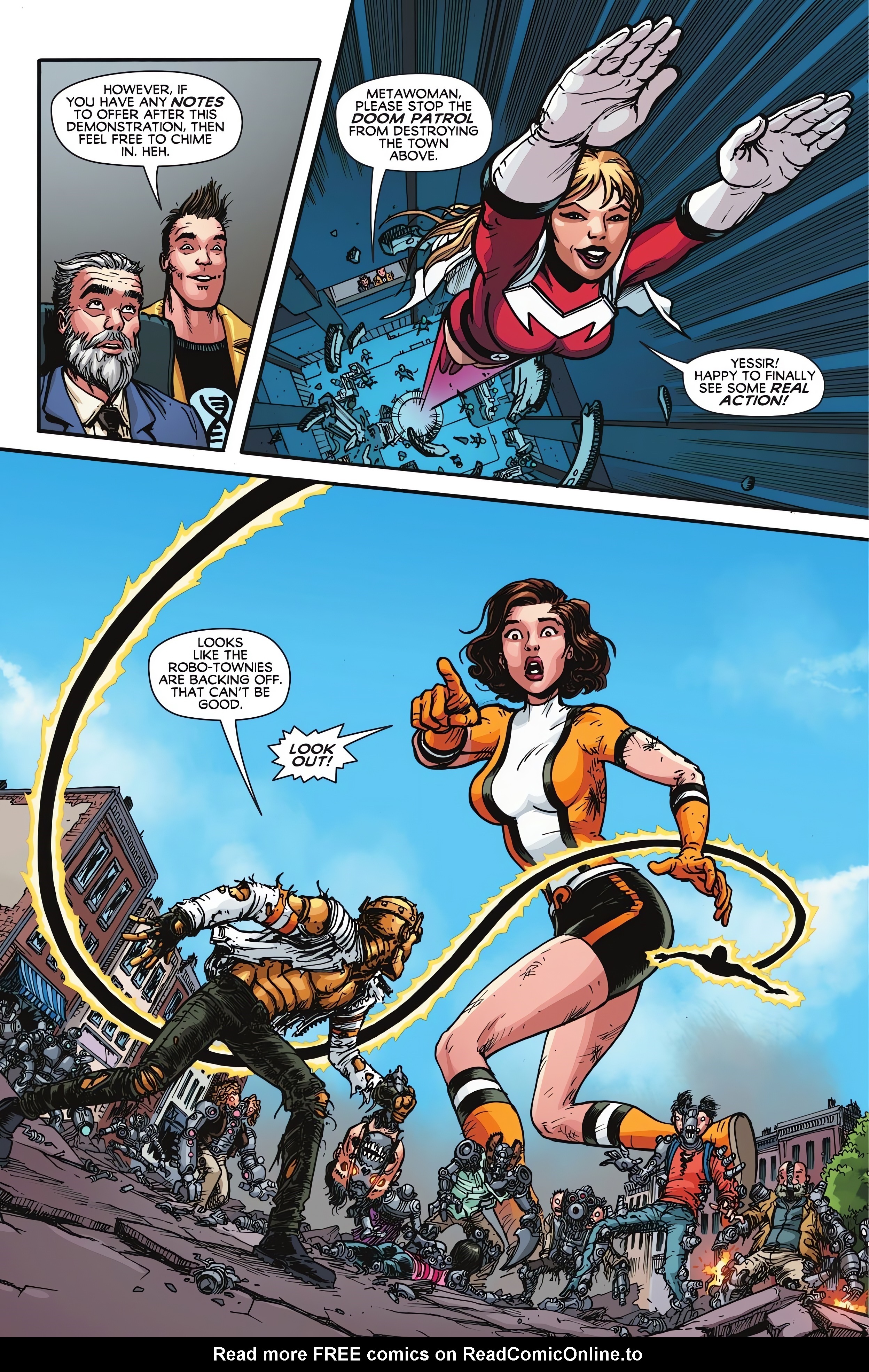 Read online Unstoppable Doom Patrol comic -  Issue #5 - 16