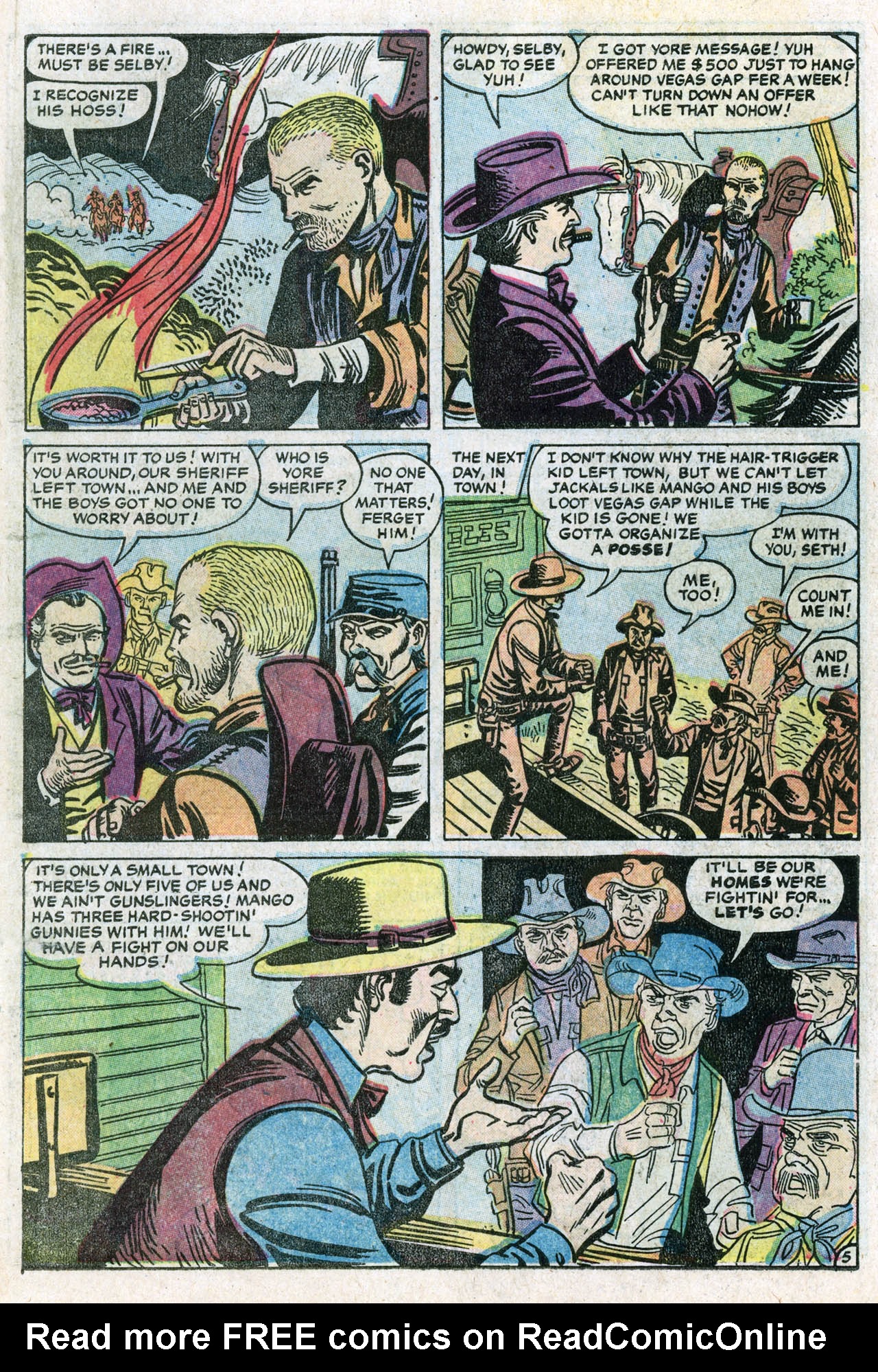 Read online Two Gun Western comic -  Issue #8 - 7