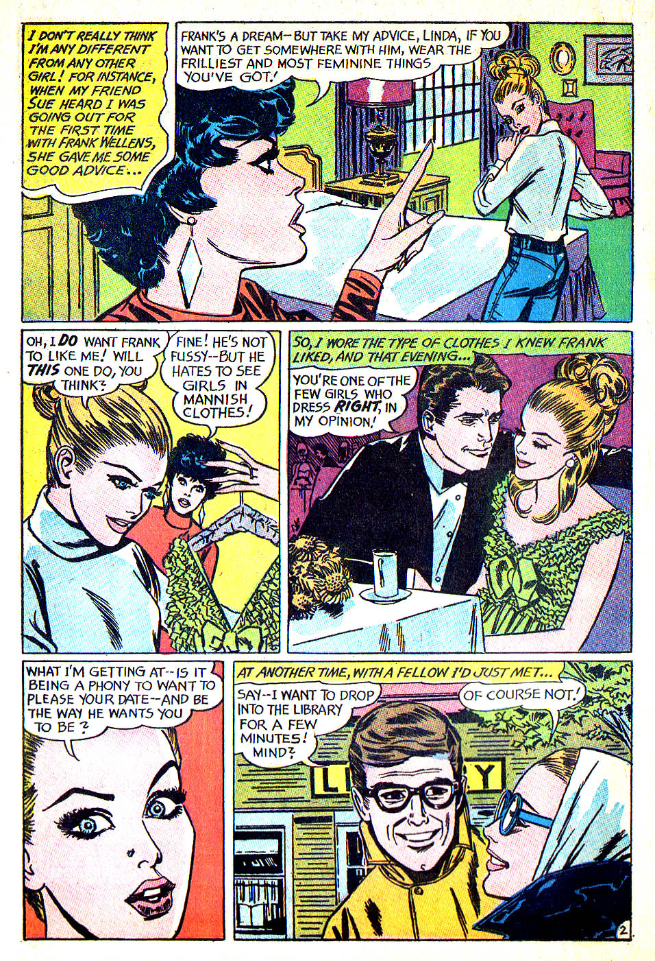 Read online Young Romance comic -  Issue #148 - 23