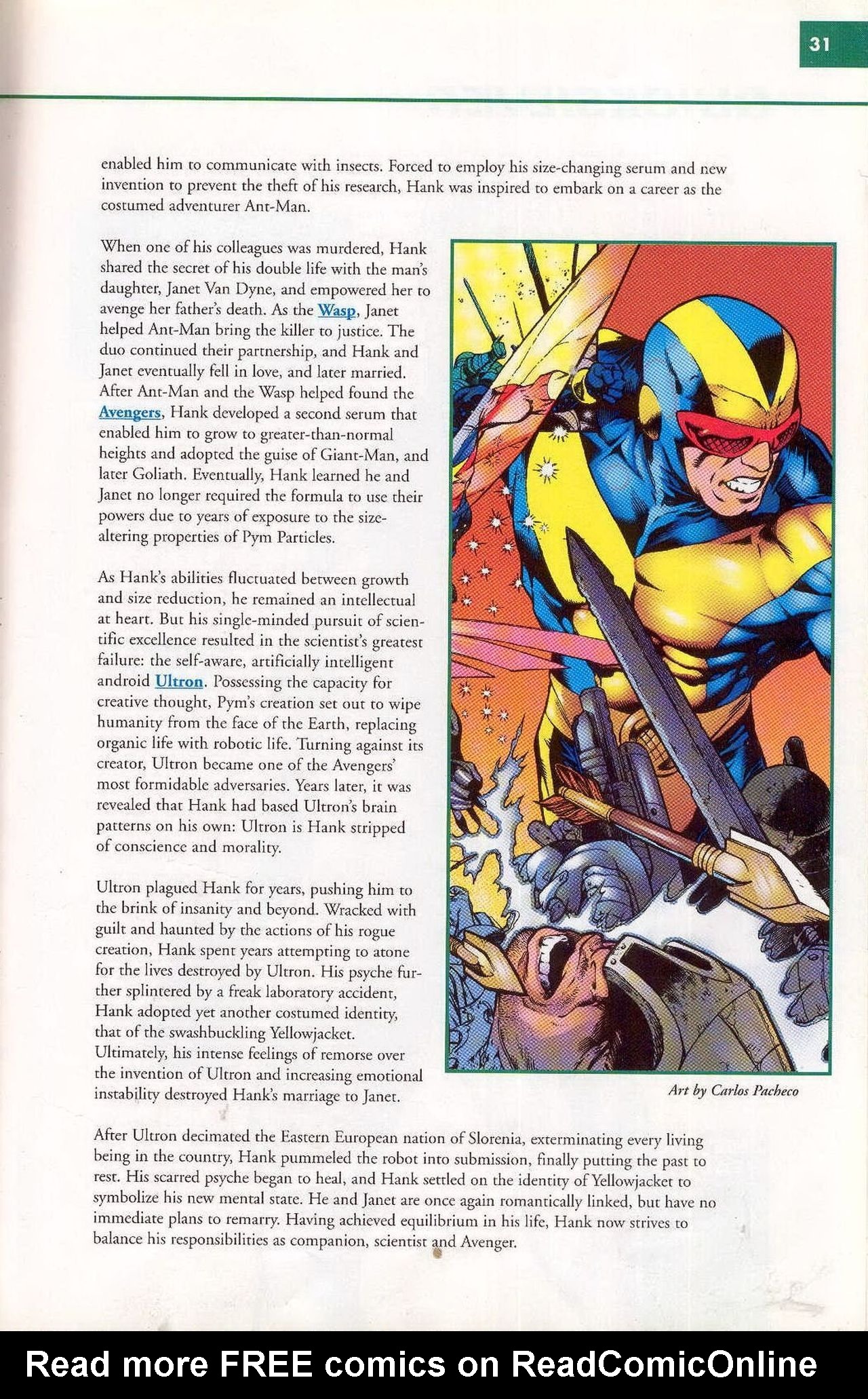 Read online Marvel Encyclopedia comic -  Issue # TPB 1 - 29