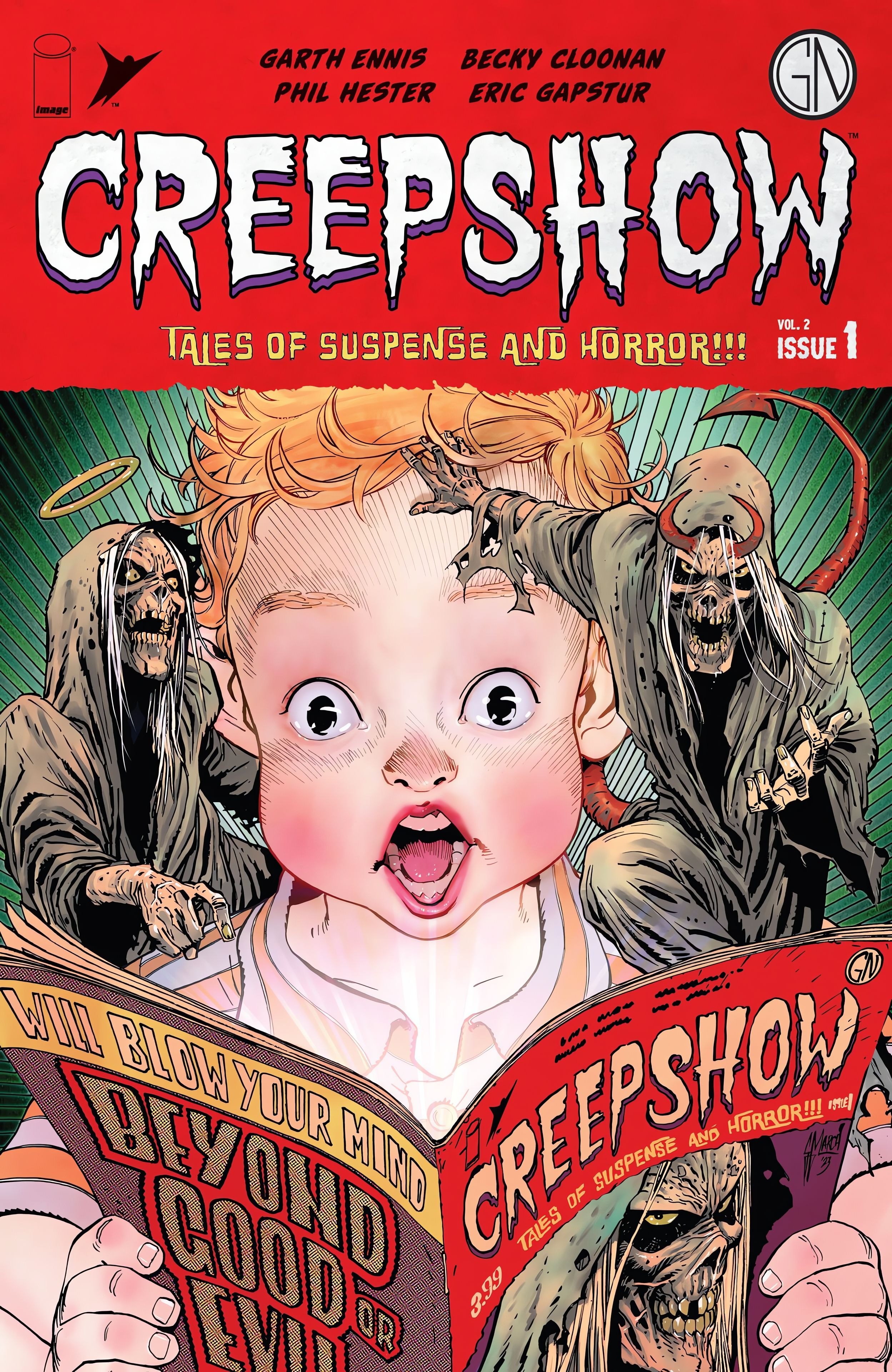 Read online Creepshow (2023) comic -  Issue #1 - 1