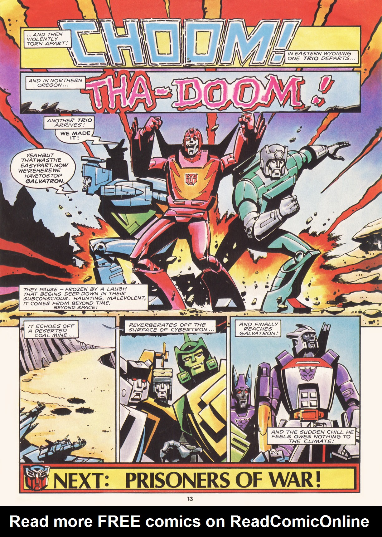 Read online The Transformers (UK) comic -  Issue #84 - 13
