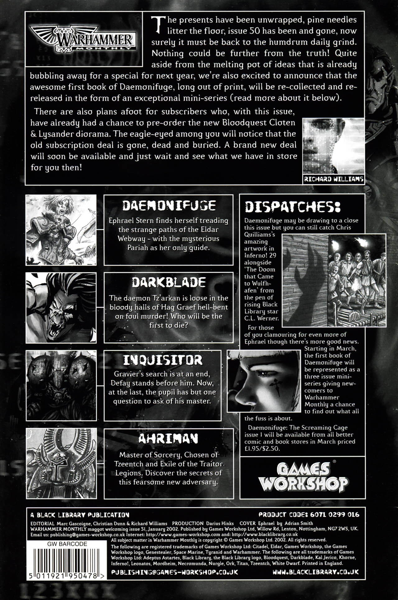 Read online Warhammer Monthly comic -  Issue #51 - 2