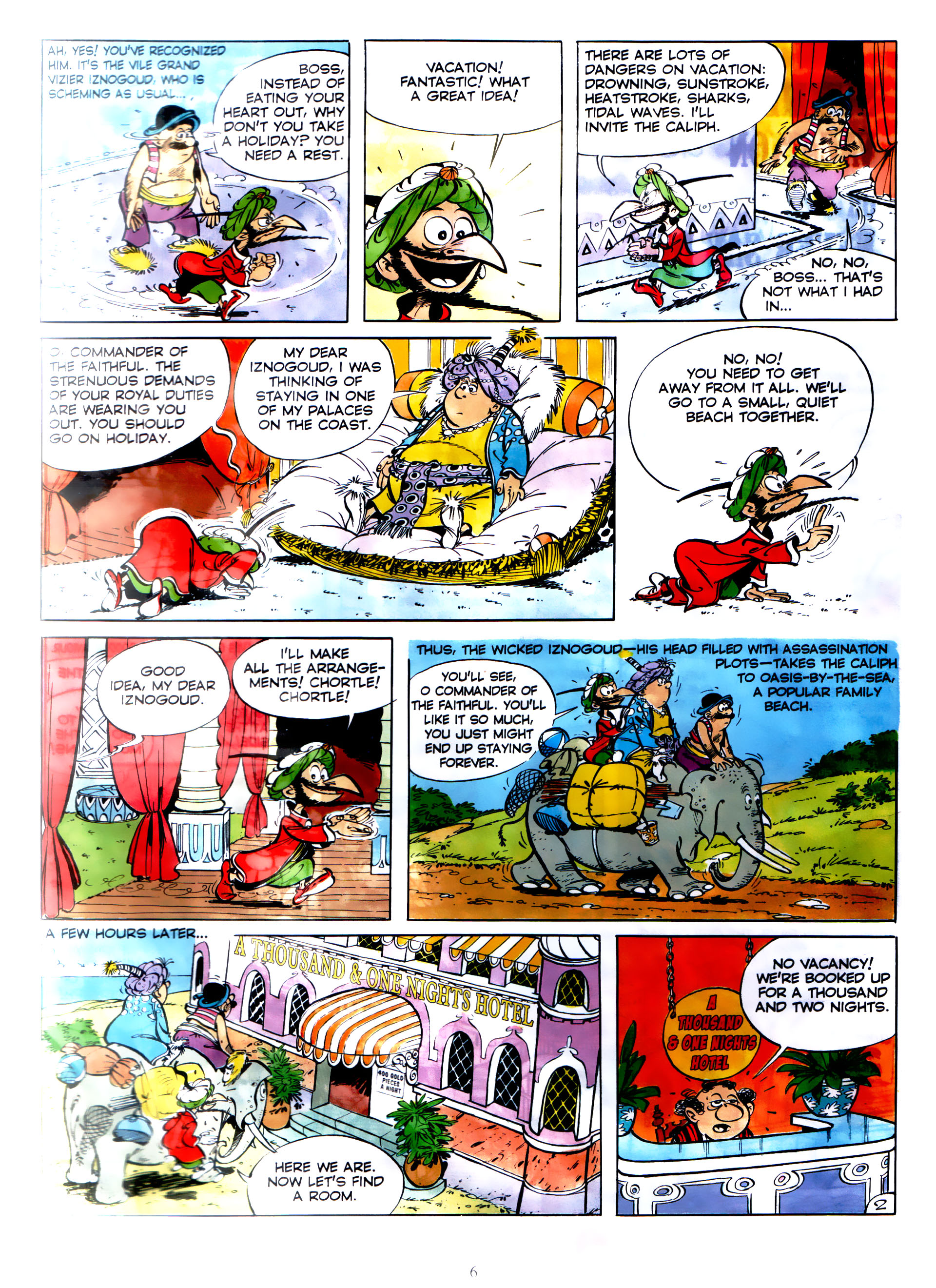 Read online Iznogoud comic -  Issue #2 - 4