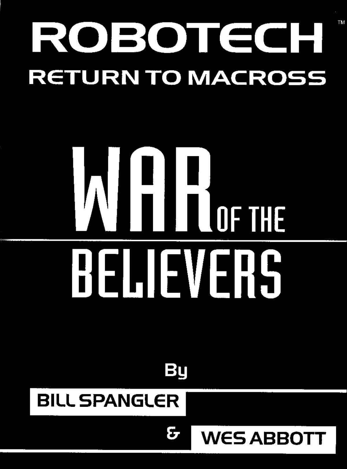 Read online Robotech: War of the Believers comic -  Issue # TPB - 3