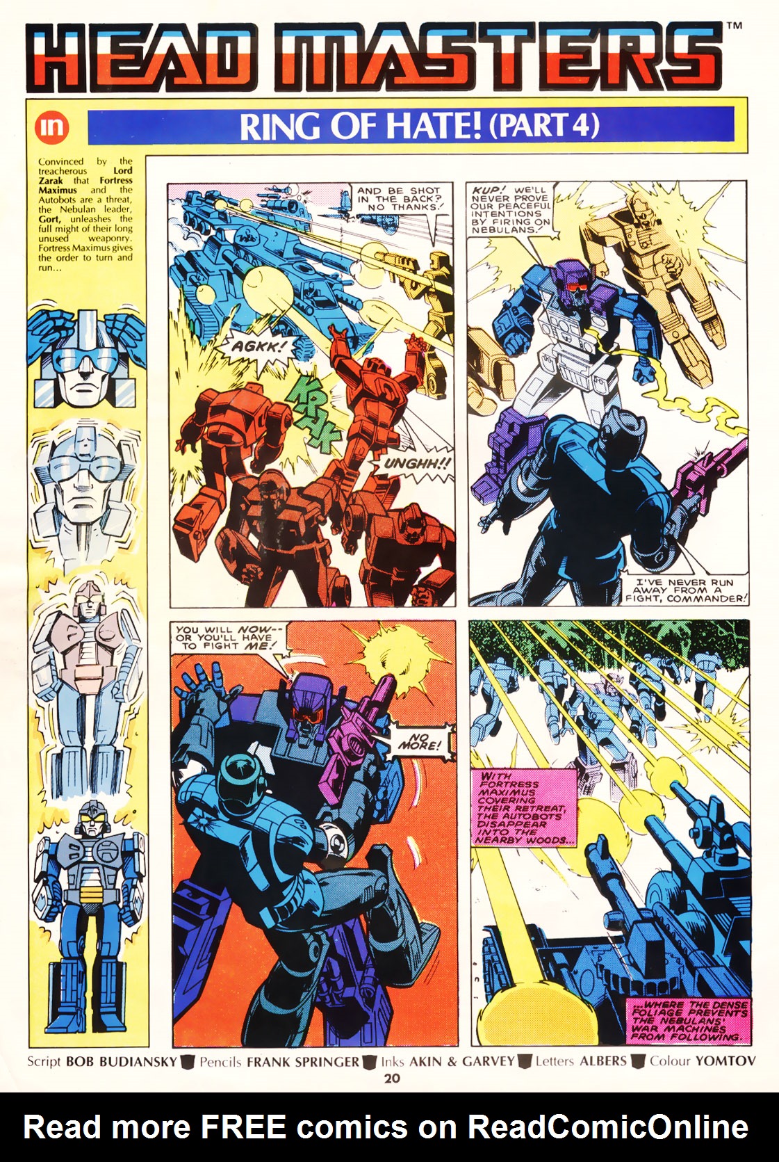 Read online The Transformers (UK) comic -  Issue #133 - 16