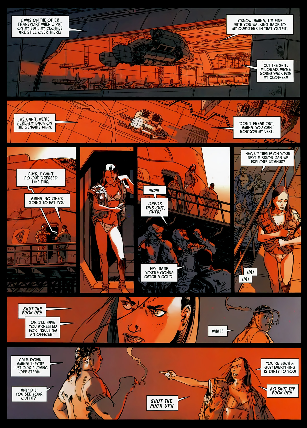 Read online Universal War One comic -  Issue #1 - 33